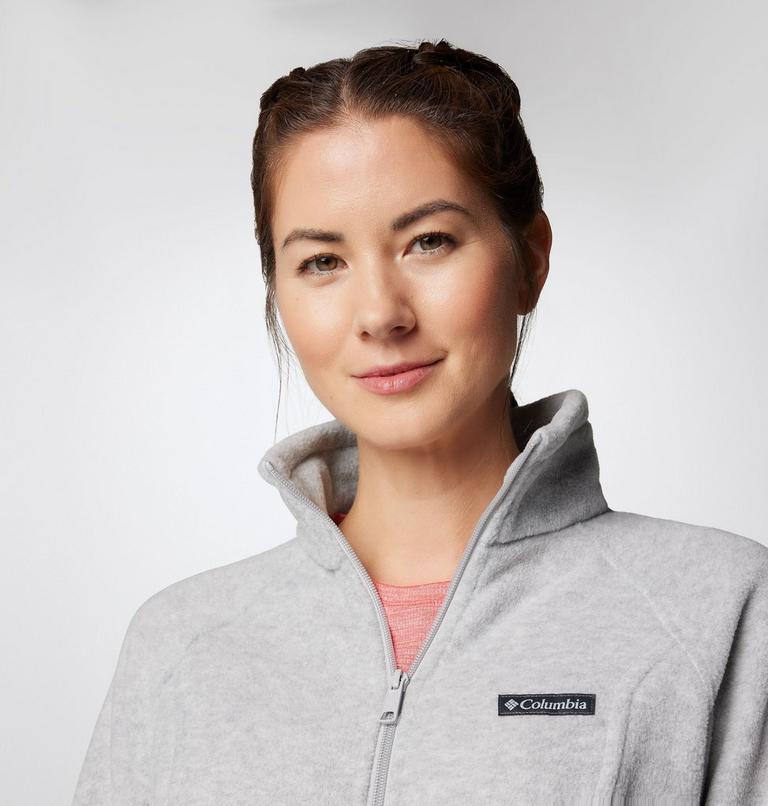 Women’s Benton Springs Fleece Jacket, Color: Cirrus Grey Heather, image 5