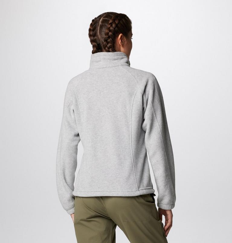 Women’s Benton Springs Fleece Jacket, Color: Cirrus Grey Heather, image 2