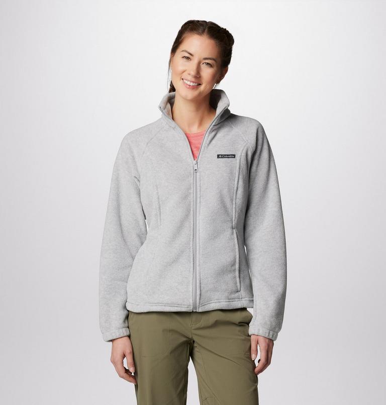 Women’s Benton Springs Fleece Jacket, Color: Cirrus Grey Heather, image 1