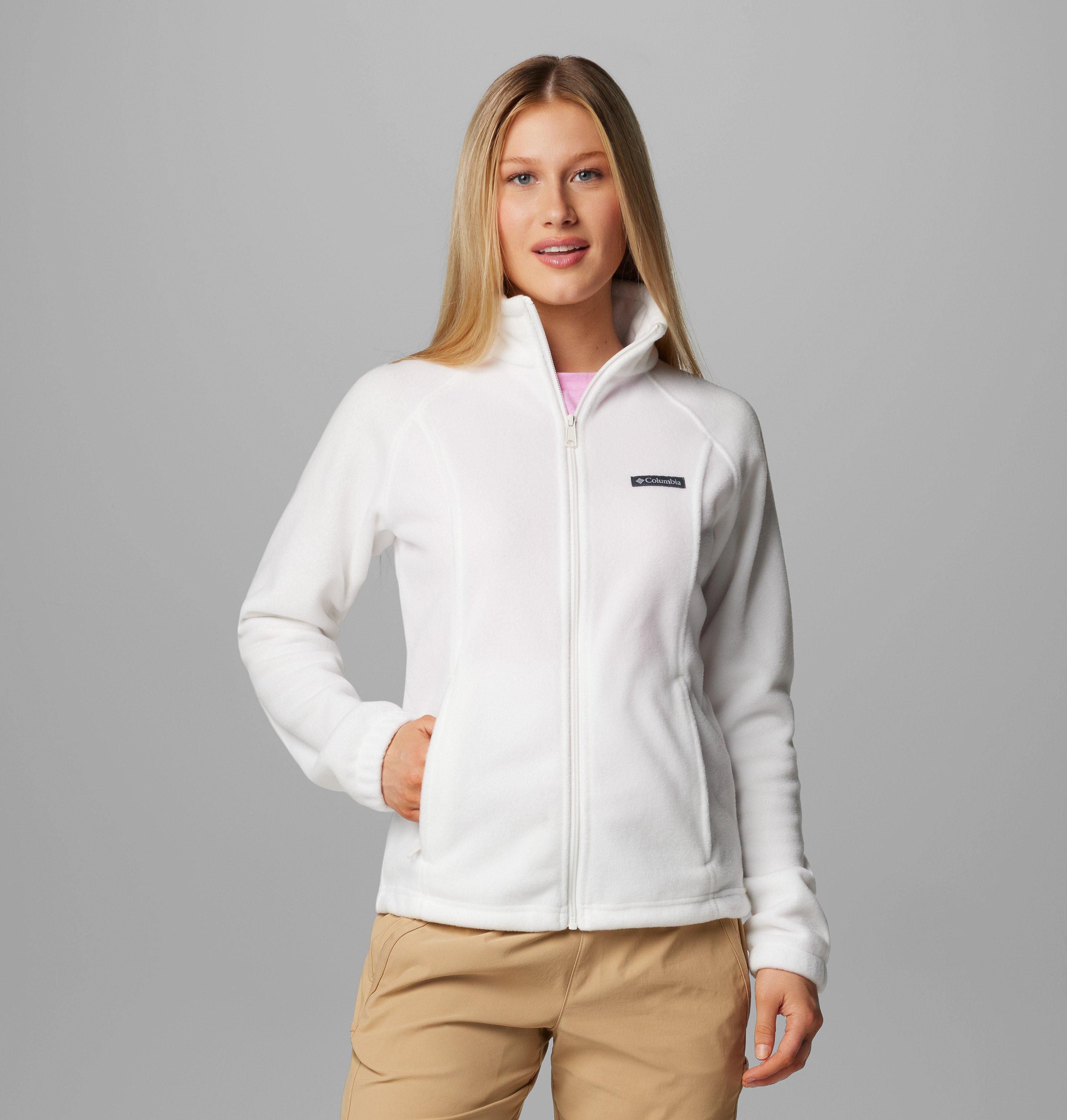 Columbia Sportswear Women's White Columbia - ’S Benton Springs™ Fleece Jacket - Sea Salt Extra Small