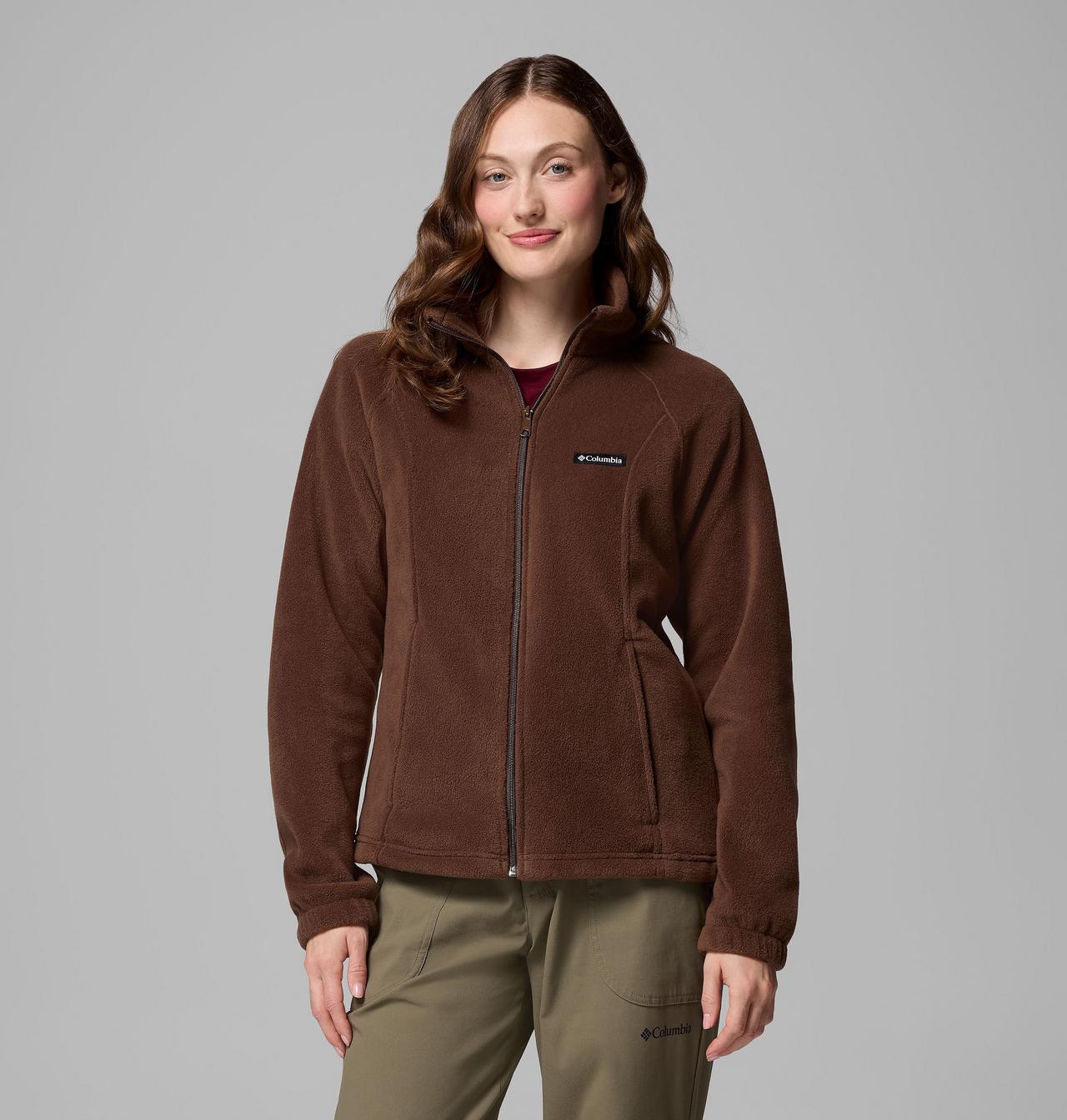 Columbia Women's Benton Springs Full Zip Fleece Jacket (Tobacco)