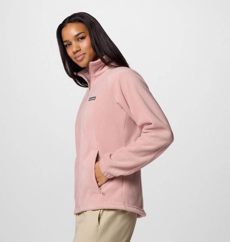 Women’s Benton Springs Fleece Jacket, Color: Eraser Pink, image 3