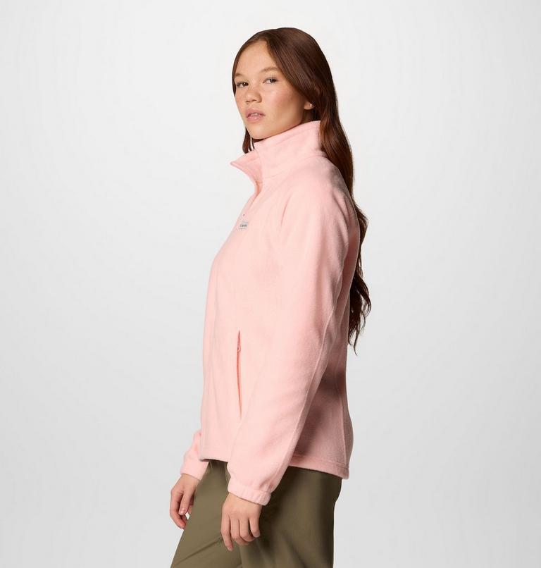 Women’s Benton Springs Fleece Jacket, Color: Pink Sand, image 3