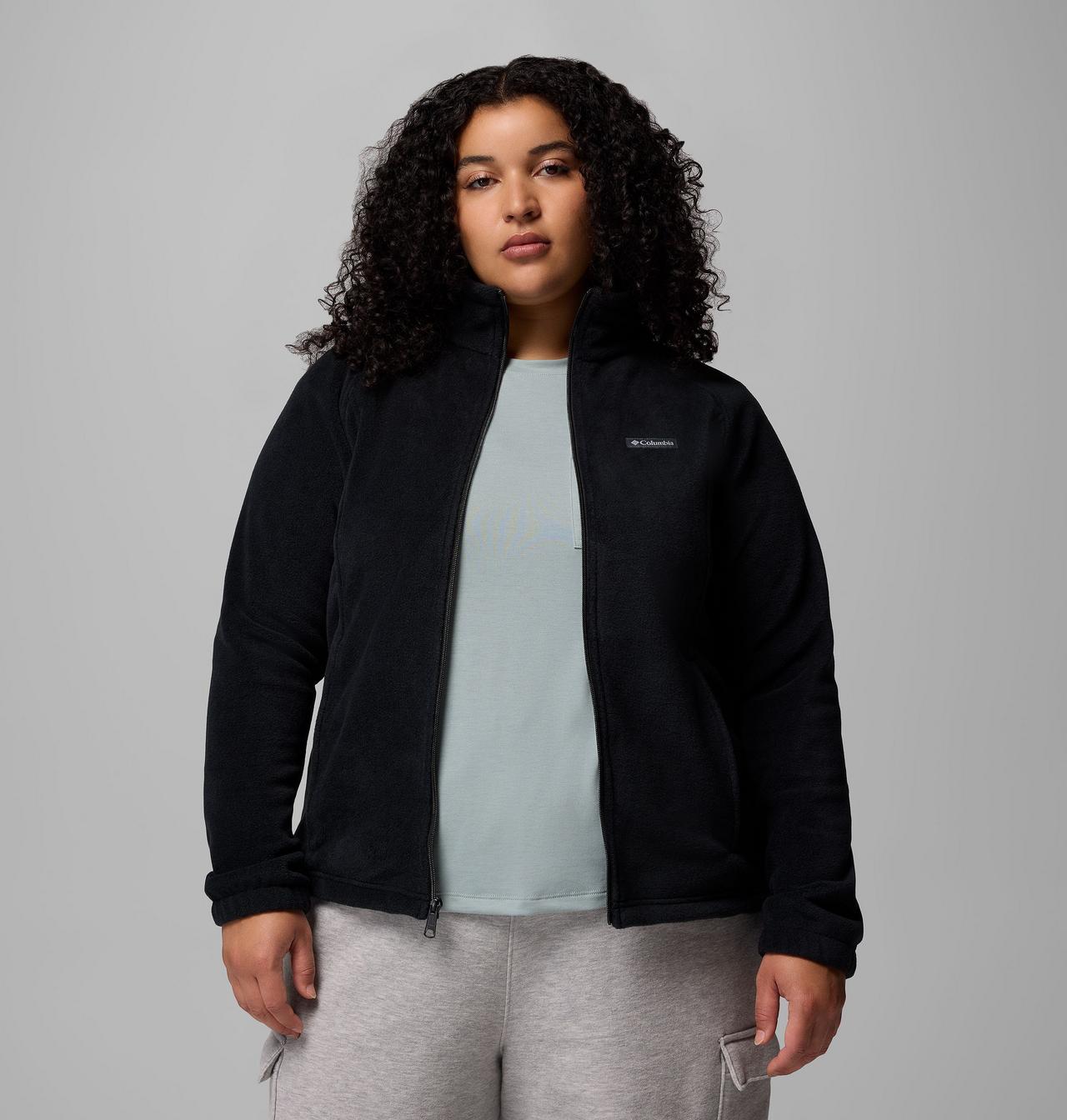 Women's Benton Springs™ Full Zip Fleece Jacket - Plus Size 5