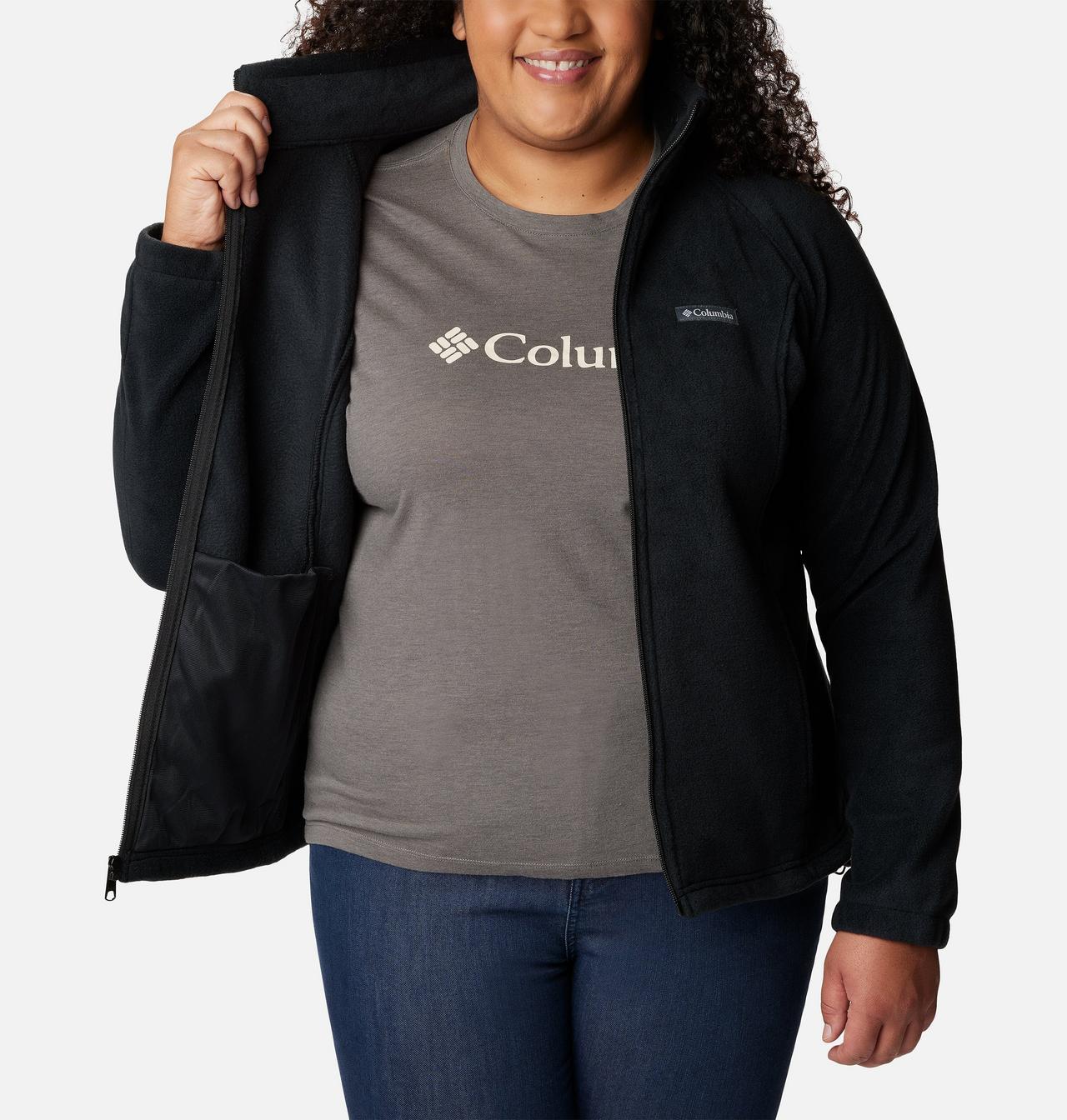 Women's Benton Springs™ Full Zip Fleece Jacket - Plus Size 6