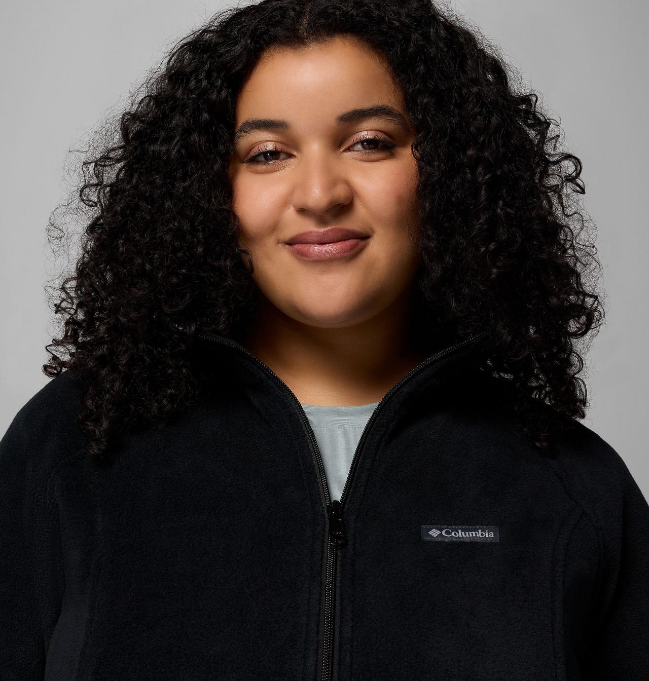Women's Benton Springs™ Full Zip Fleece Jacket - Plus Size 8