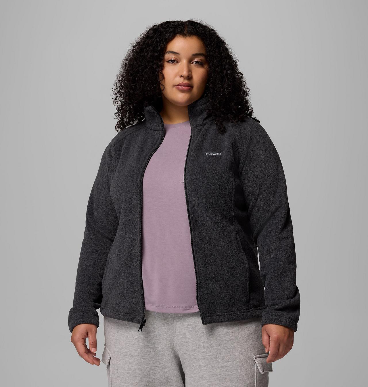 Women's Benton Springs™ Full Zip Fleece Jacket - Plus Size 5