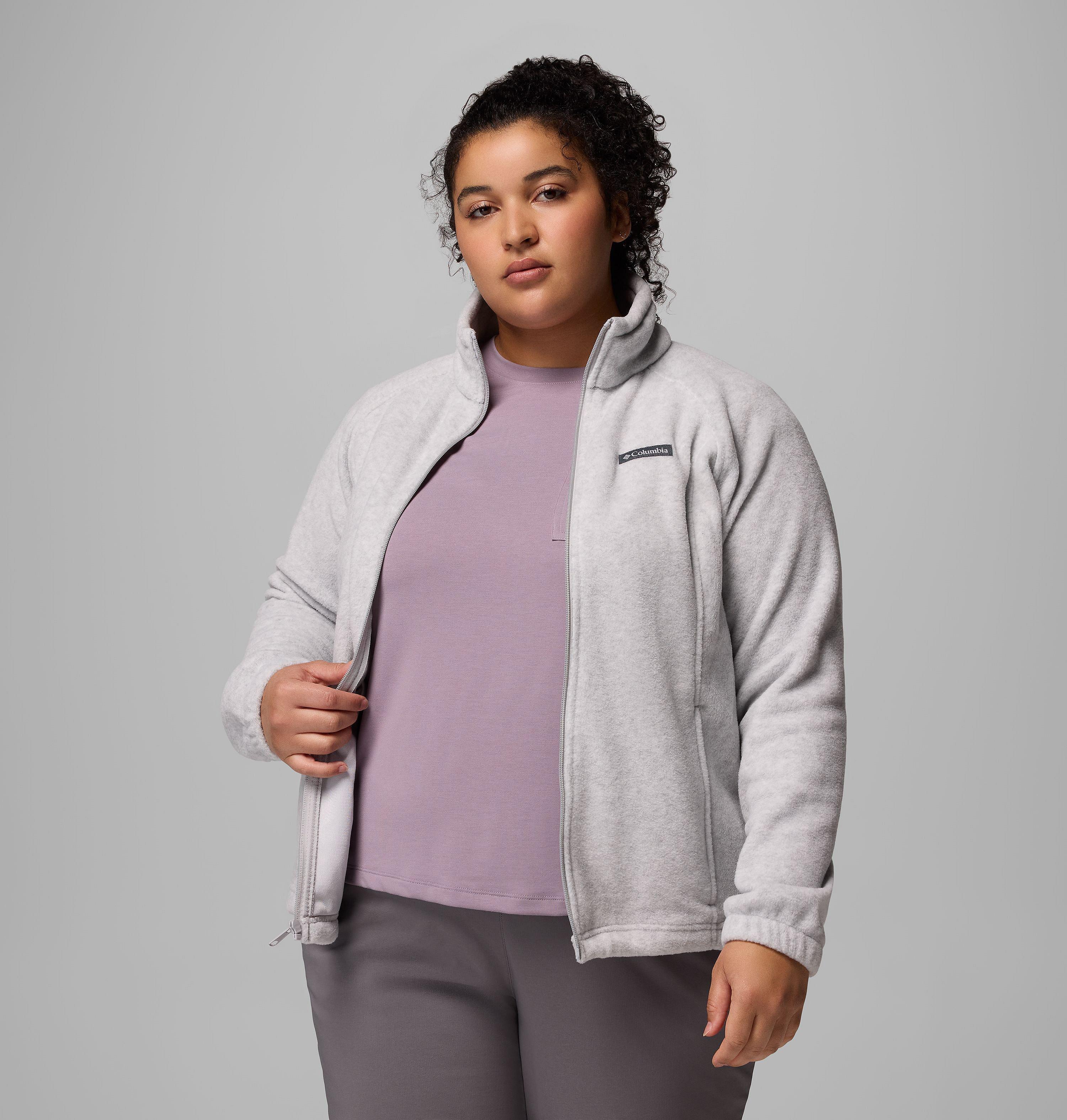 Women's Benton Springs Full Zip Fleece Jacket - Plus Size 5