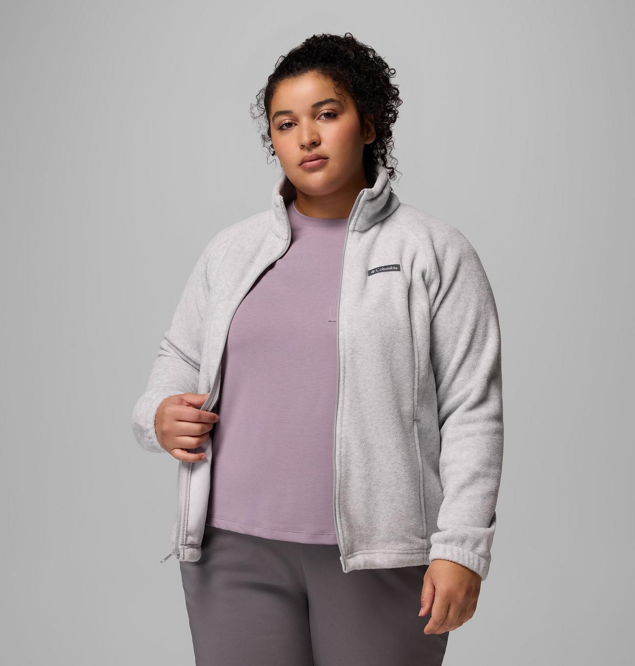 Women's Benton Springs™ Full Zip Fleece Jacket - Plus Size 5