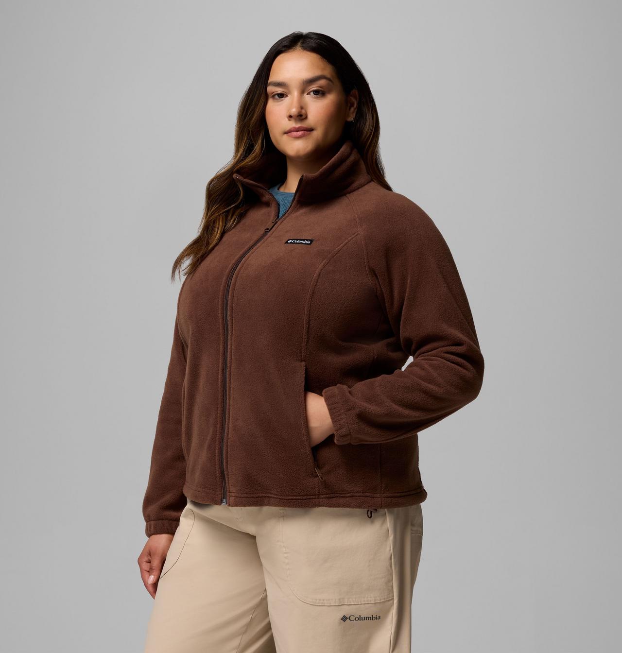 Women's Benton Springs™ Full Zip Fleece Jacket - Plus Size | 256 | 3X 4