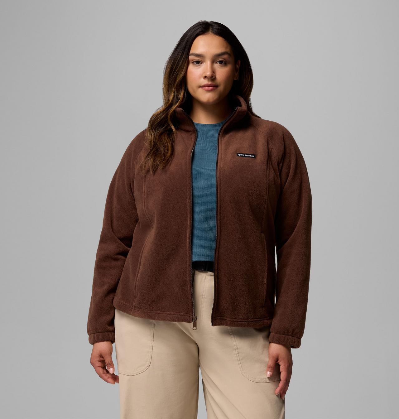 Women's Benton Springs™ Full Zip Fleece Jacket - Plus Size | 256 | 3X 5