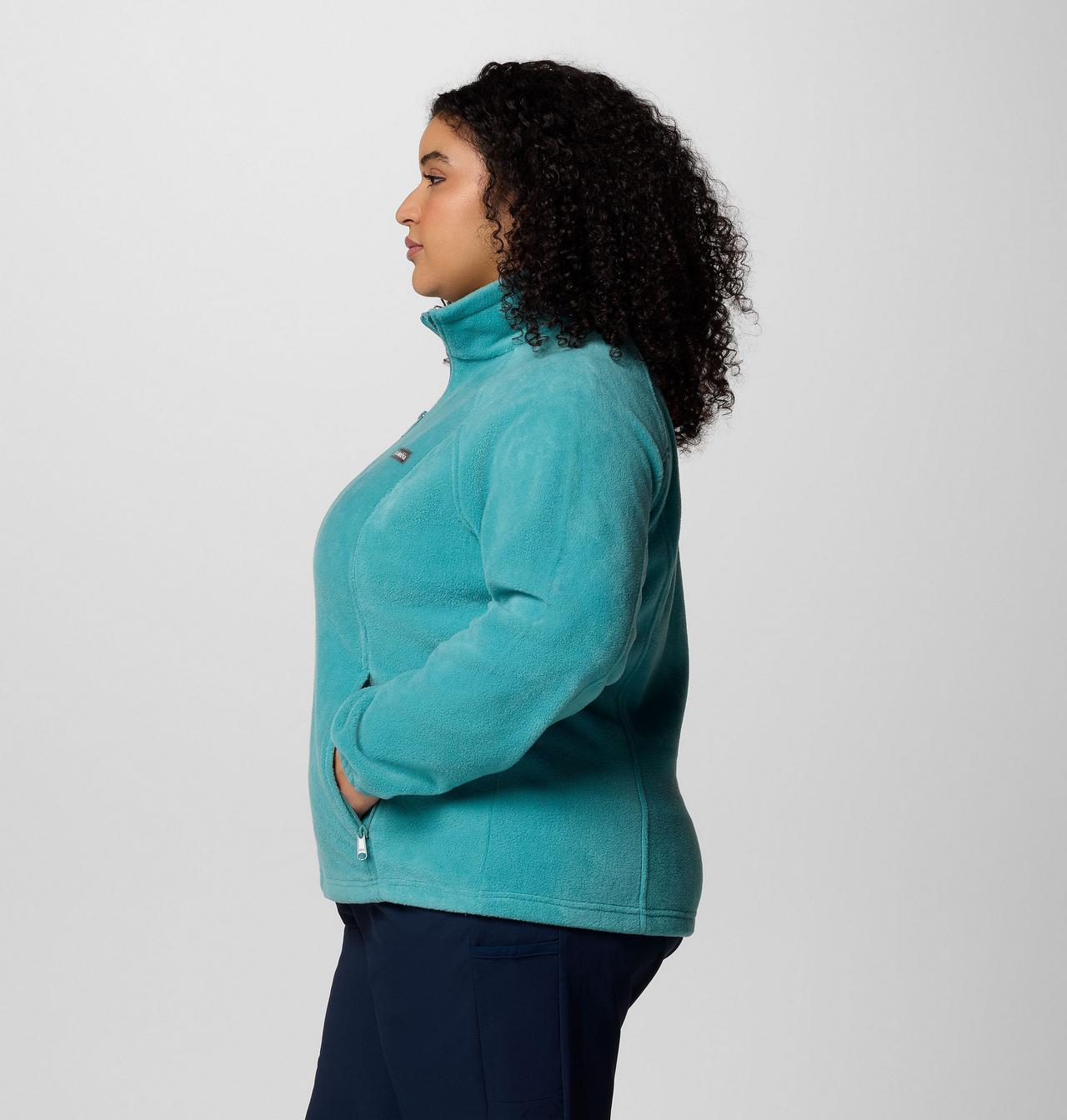 Women's Benton Springs™ Full Zip Fleece Jacket - Plus Size | 331 | 2X 3