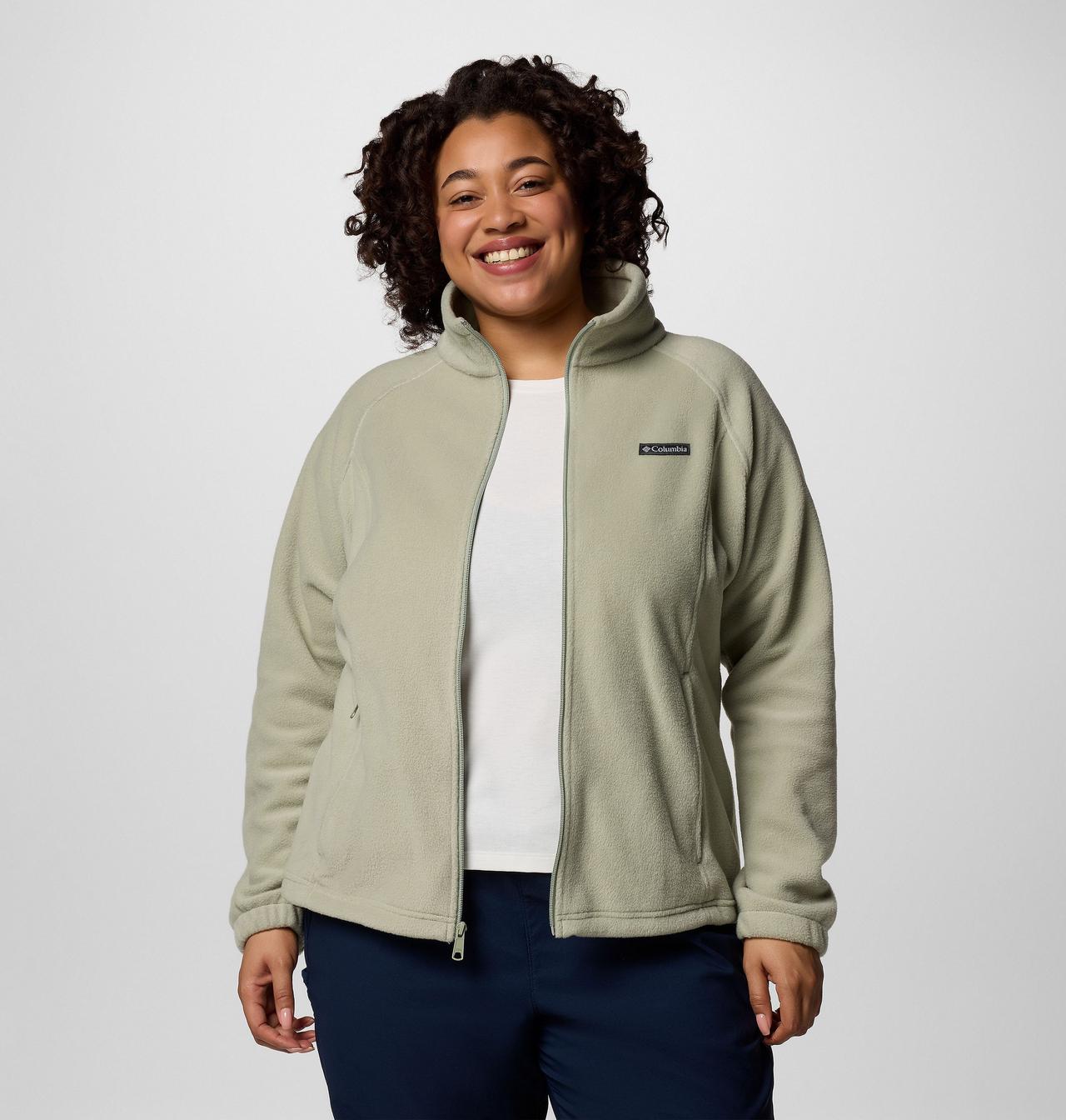 Women's Benton Springs™ Full Zip Fleece Jacket - Plus Size 6