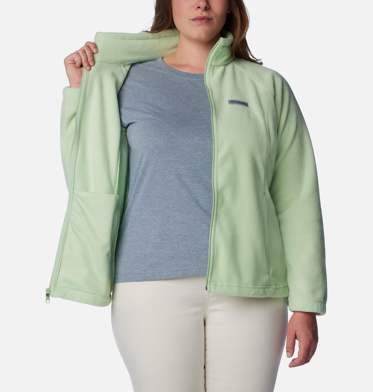 Women's Benton Springs™ Full Zip Fleece Jacket - Plus Size 5