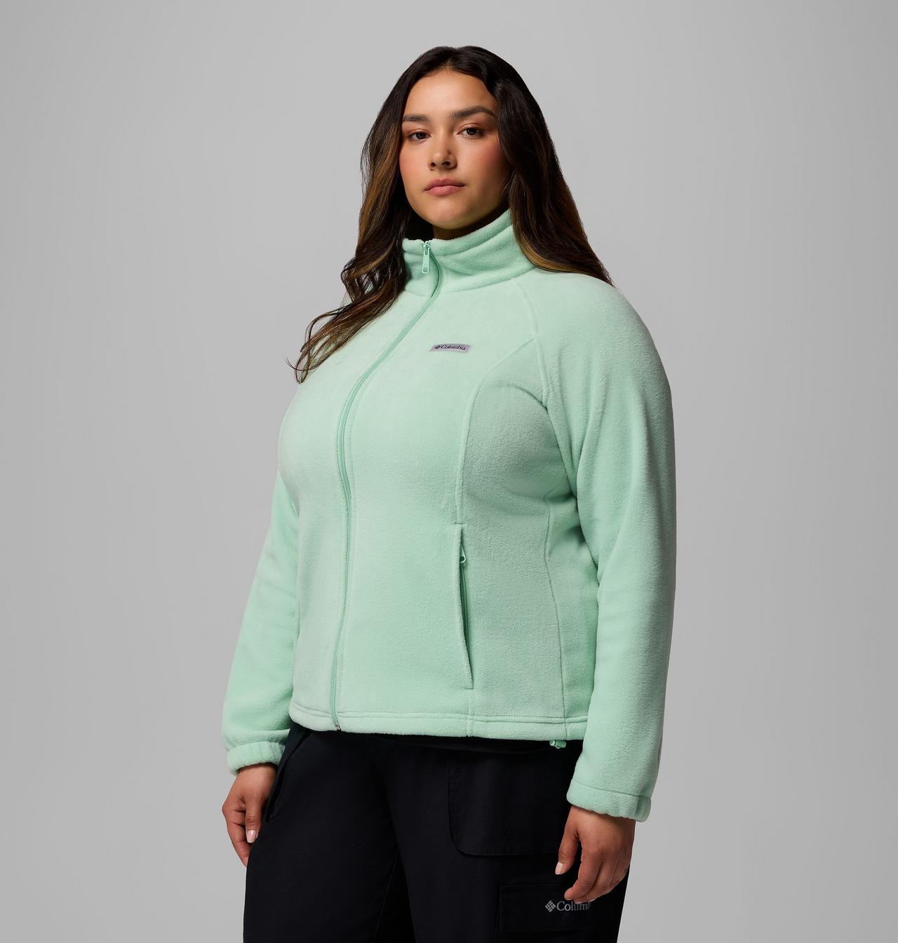 Women's Benton Springs™ Full Zip Fleece Jacket - Plus Size | 383 | 3X 4