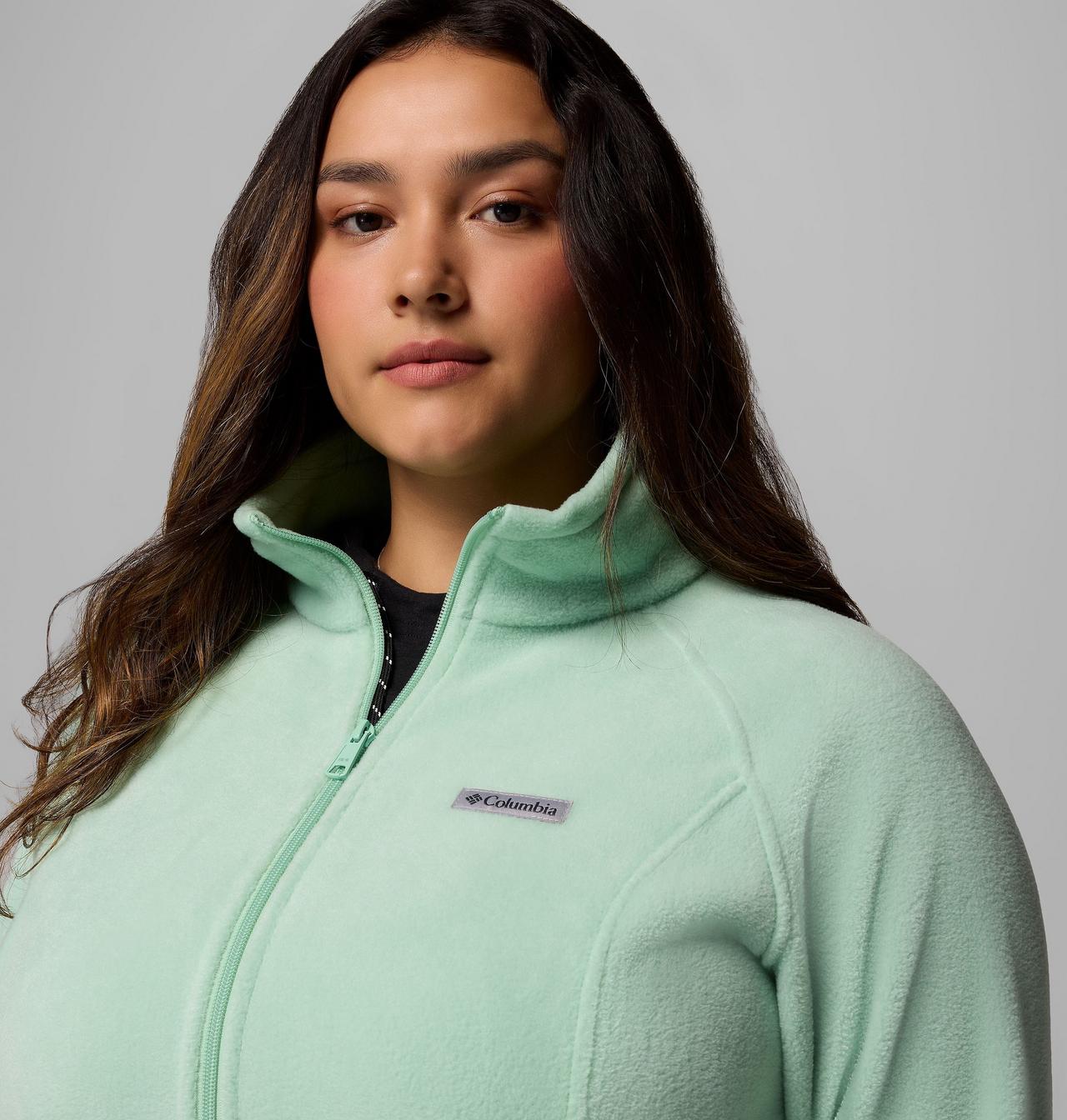 Women's Benton Springs™ Full Zip Fleece Jacket - Plus Size | 383 | 3X 6
