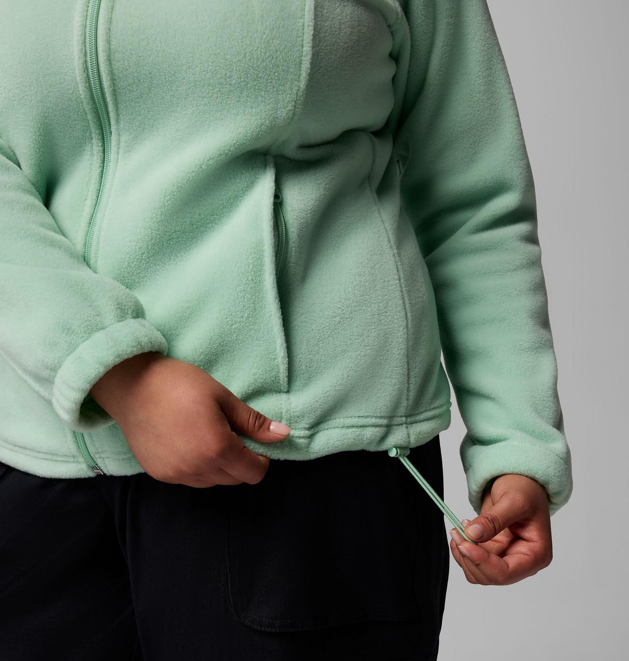 Women's Benton Springs™ Full Zip Fleece Jacket - Plus Size | 383 | 3X 7