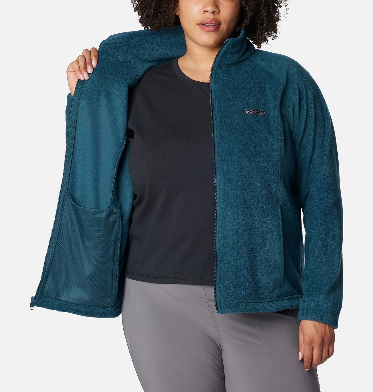 Women's Benton Springs™ Full Zip Fleece Jacket - Plus Size 5