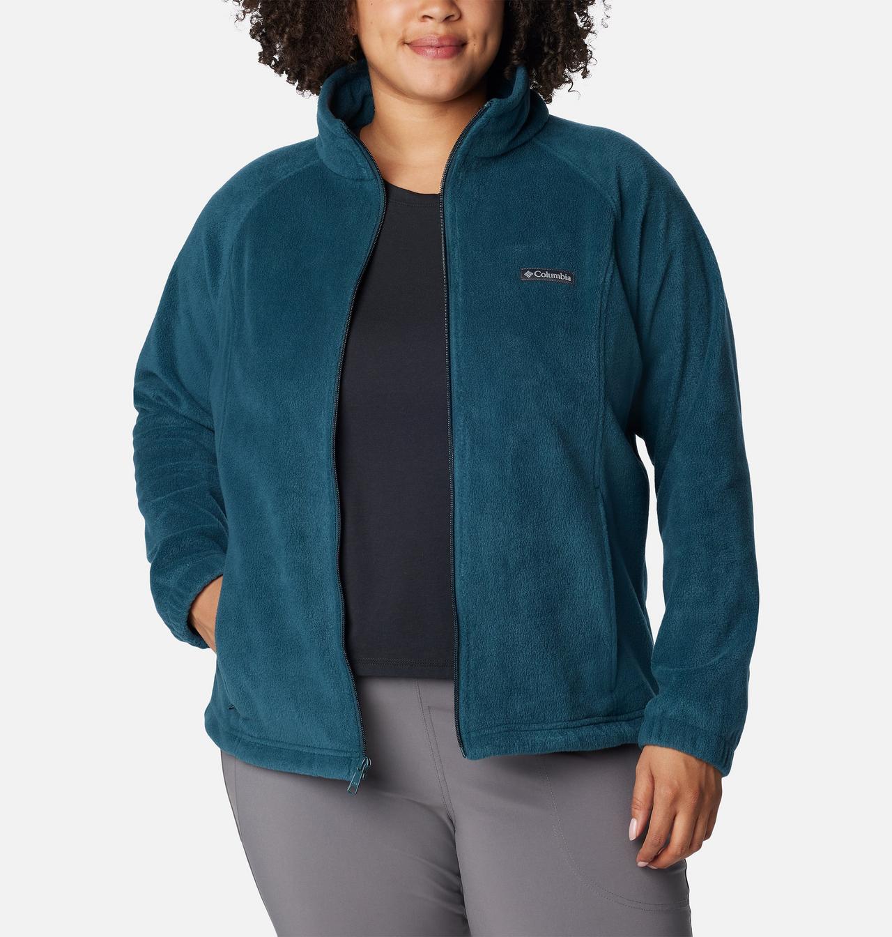 Women's Benton Springs™ Full Zip Fleece Jacket - Plus Size 7