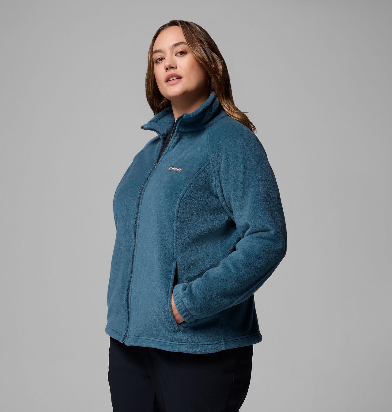 Women's Benton Springs™ Full Zip Fleece Jacket - Plus Size | 428 | 3X 4