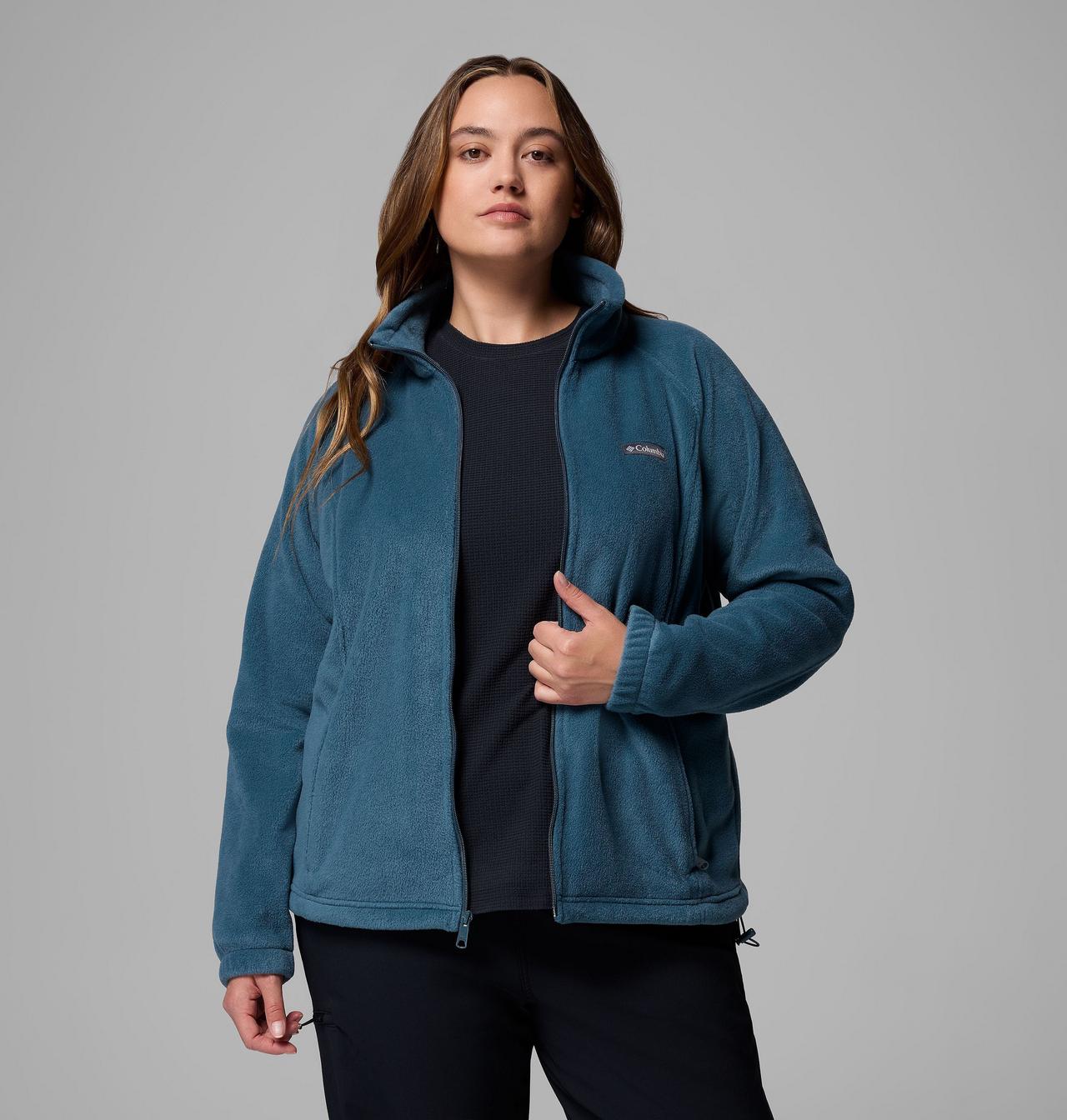 Women's Benton Springs™ Full Zip Fleece Jacket - Plus Size | 428 | 3X 5