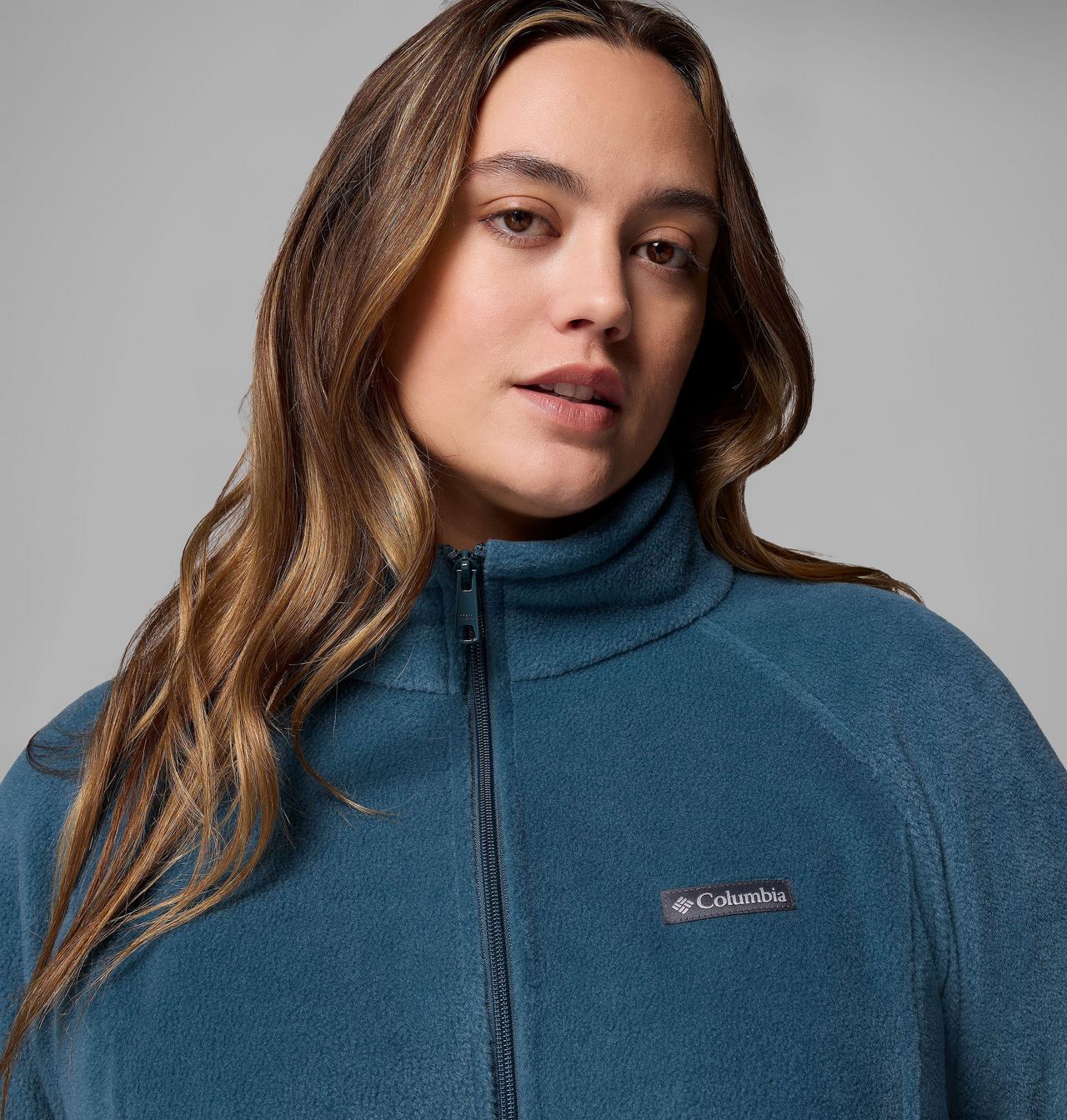 Women's Benton Springs™ Full Zip Fleece Jacket - Plus Size | 428 | 3X 6