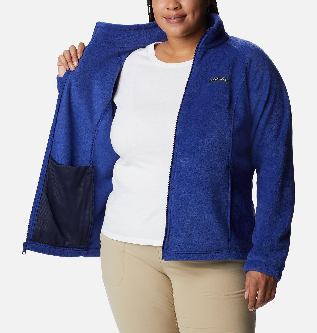 Women's Benton Springs™ Full Zip Fleece Jacket - Plus Size 5