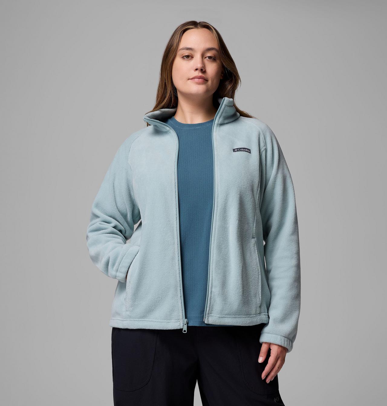 Women's Benton Springs™ Full Zip Fleece Jacket - Plus Size | 461 | 3X 5
