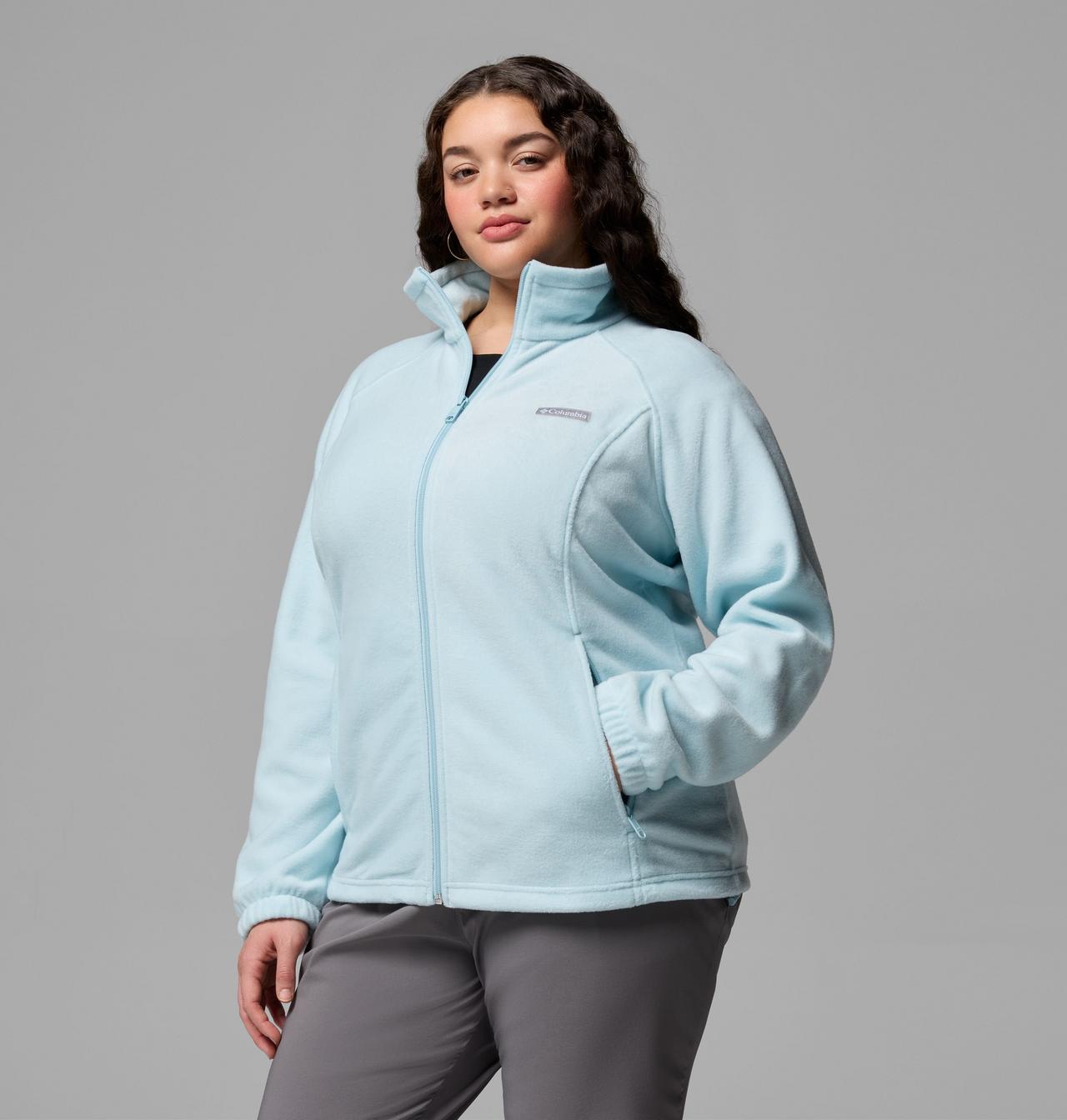 Women's Benton Springs™ Full Zip Fleece Jacket - Plus Size | 483 | 3X 4