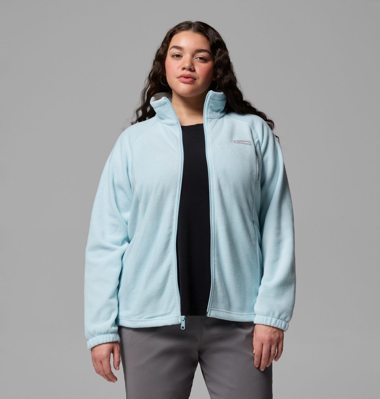 Women's Benton Springs™ Full Zip Fleece Jacket - Plus Size | 483 | 3X 5