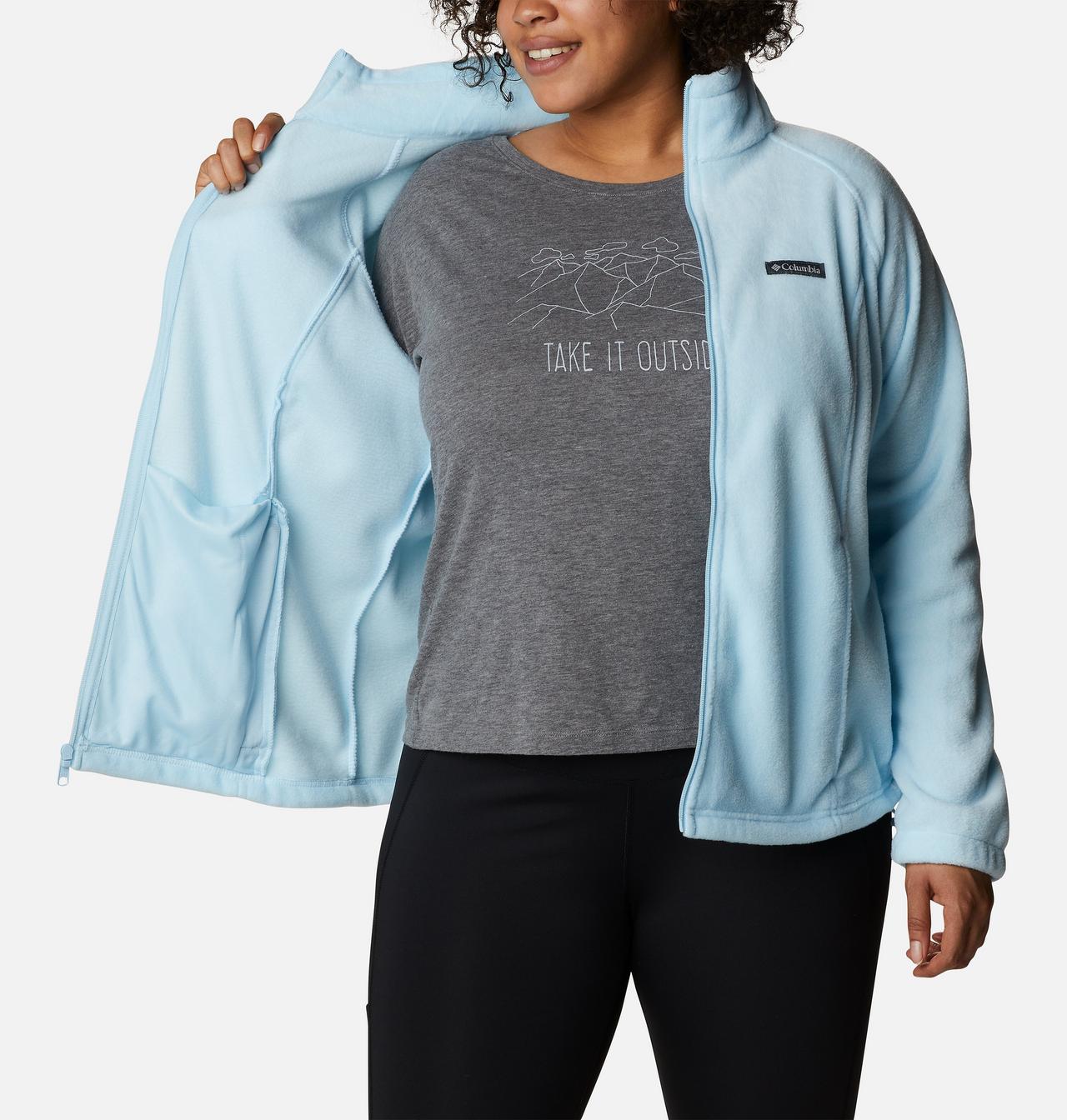 Women's Benton Springs™ Full Zip Fleece Jacket - Plus Size 5