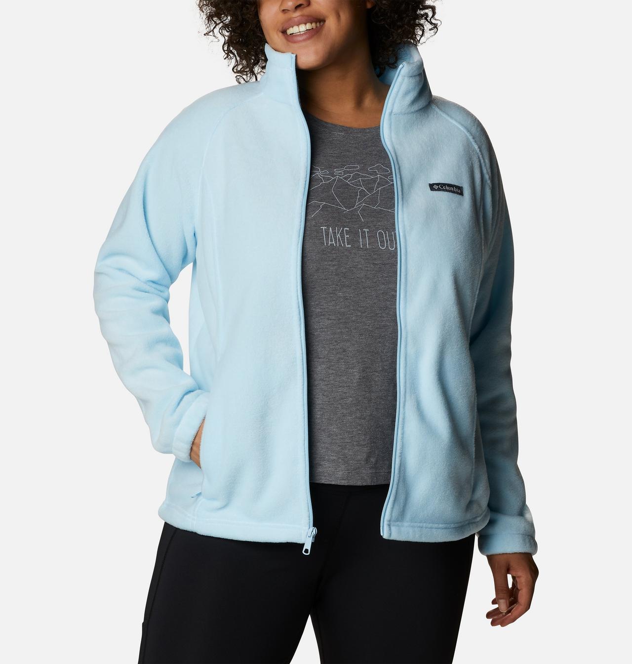 Women's Benton Springs™ Full Zip Fleece Jacket - Plus Size 7