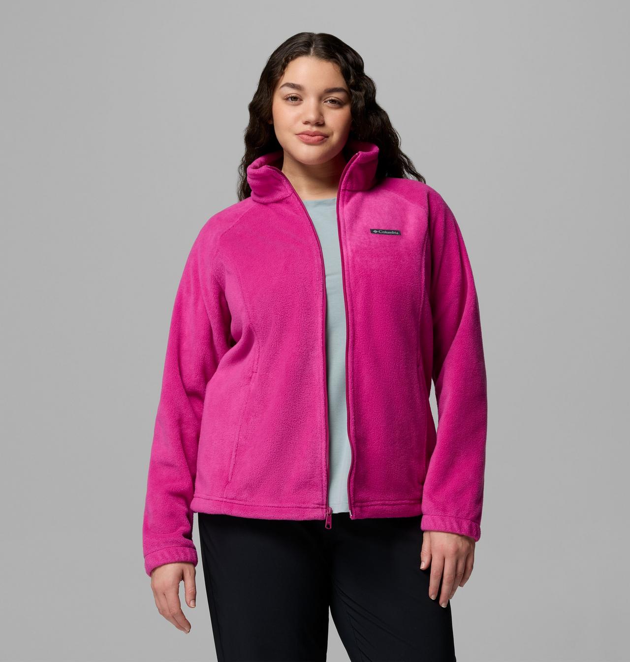 Women's Benton Springs™ Full Zip Fleece Jacket - Plus Size | 538 | 3X 5