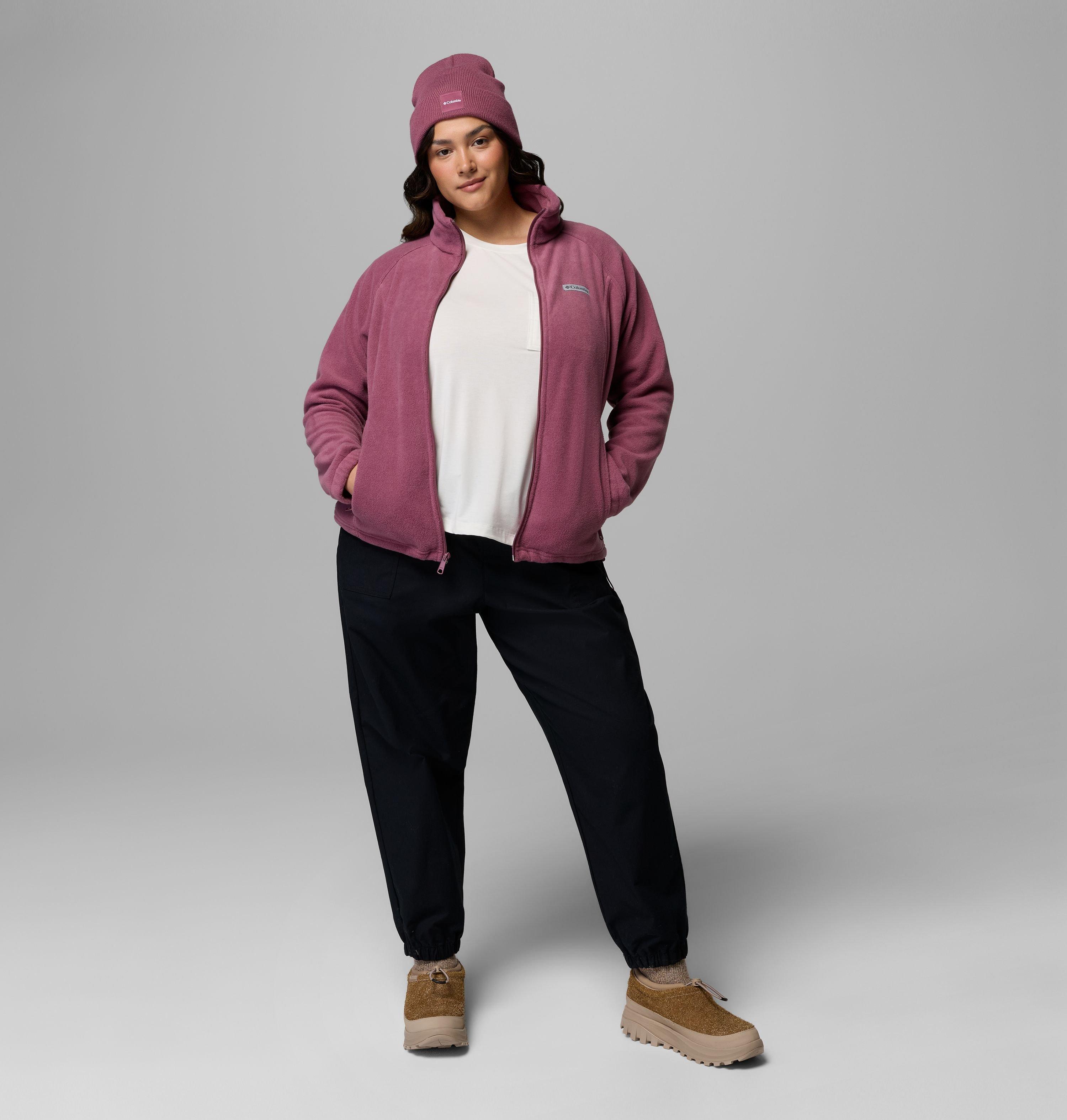 Veste à fermeture éclair complète Benton Springs pour femme – Grandes tailles | 553 | 2X 2
