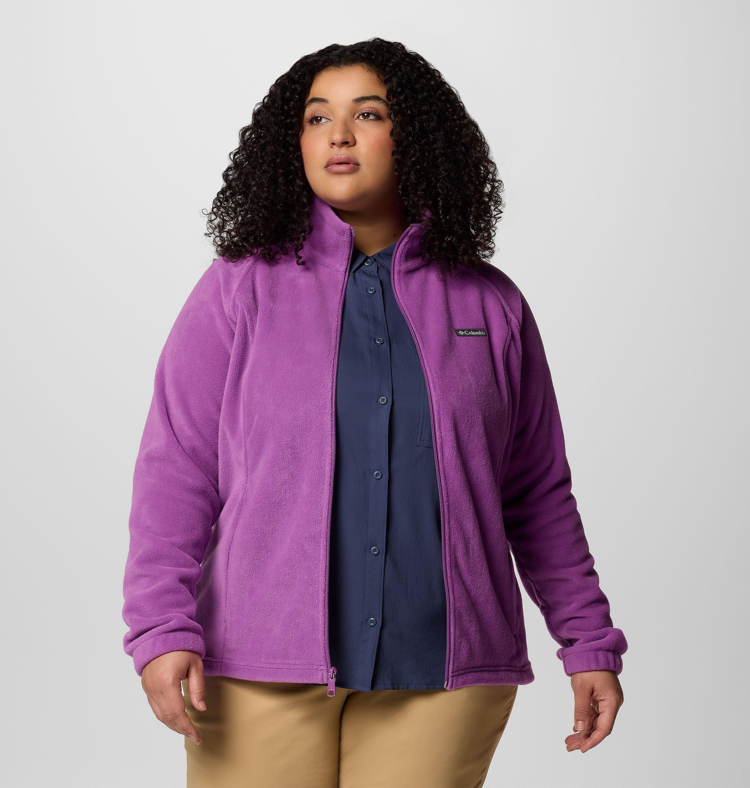 Women's Benton Springs Full Zip Fleece Jacket - Plus Size | 583 | 2X 6