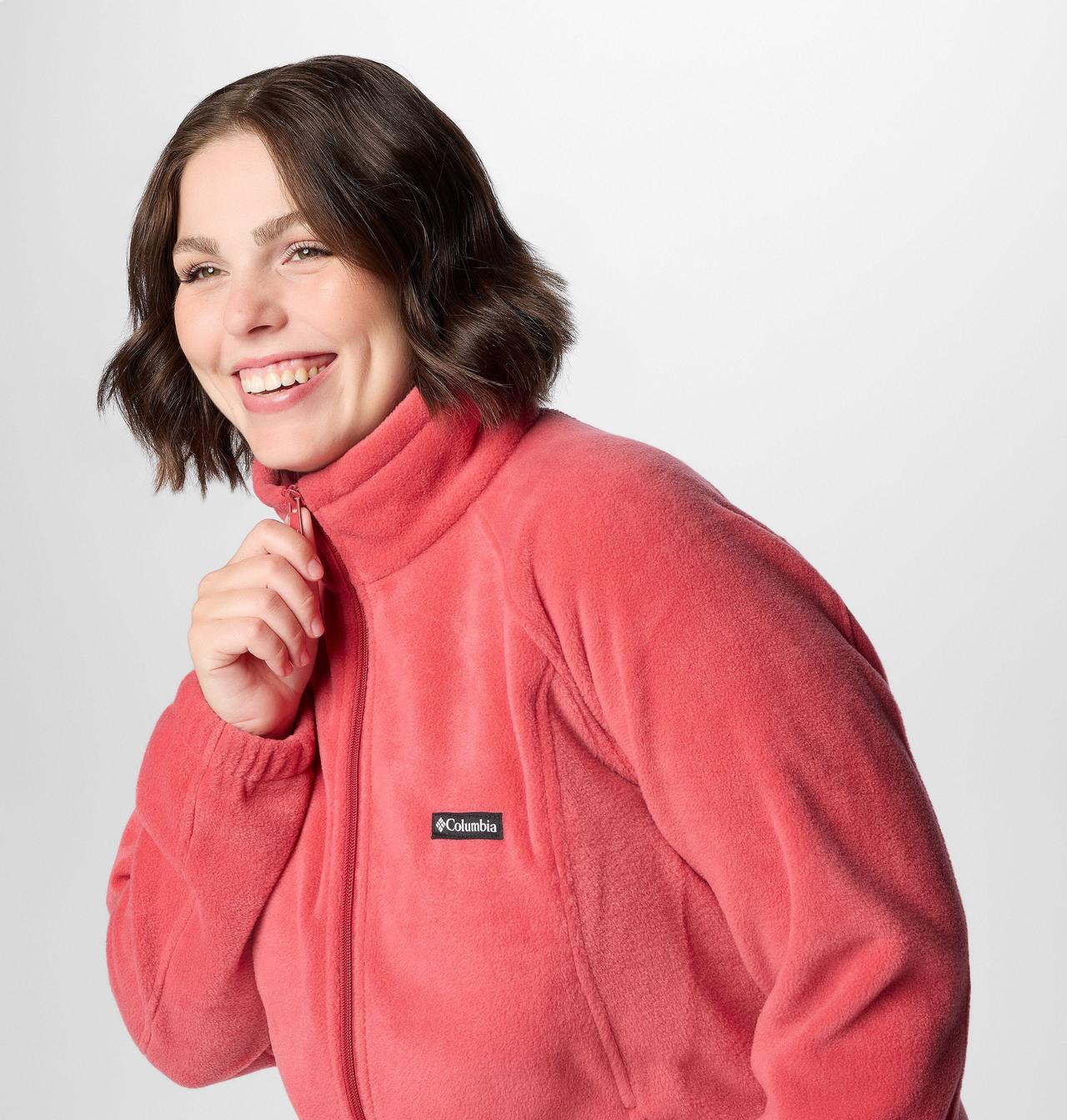 Women's Benton Springs™ Full Zip Fleece Jacket - Plus Size 5