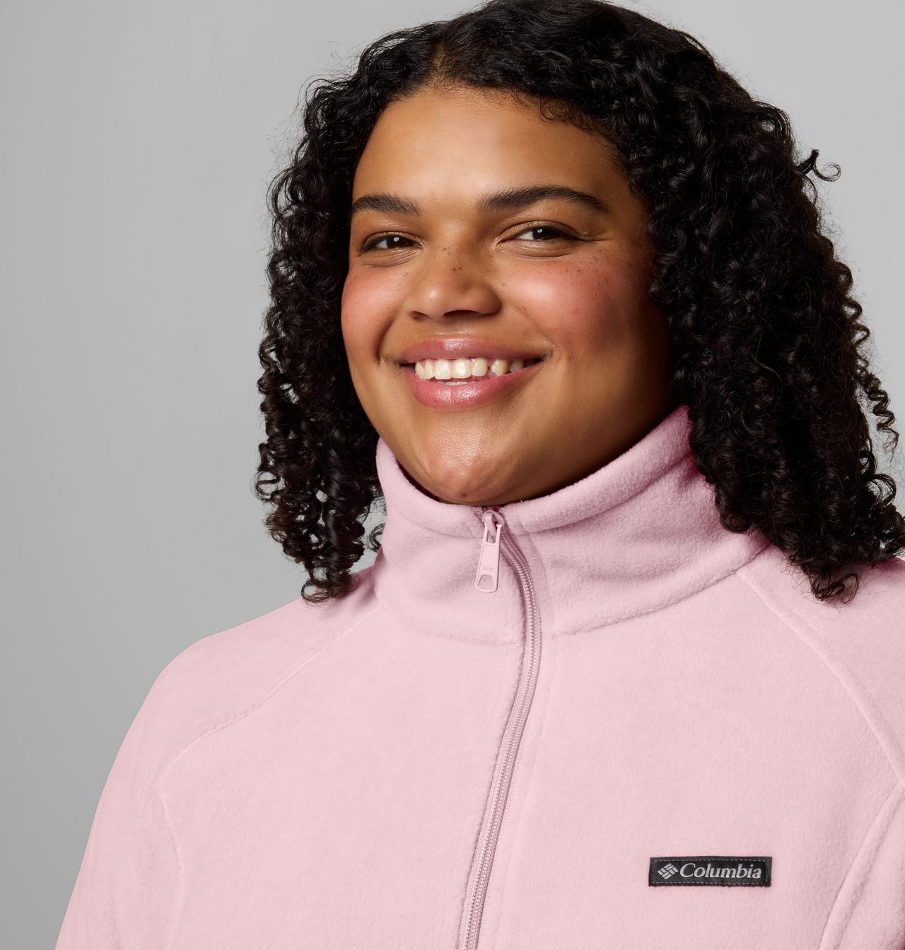 Women's Benton Springs™ Full Zip Fleece Jacket - Plus Size | 606 | 1X 5