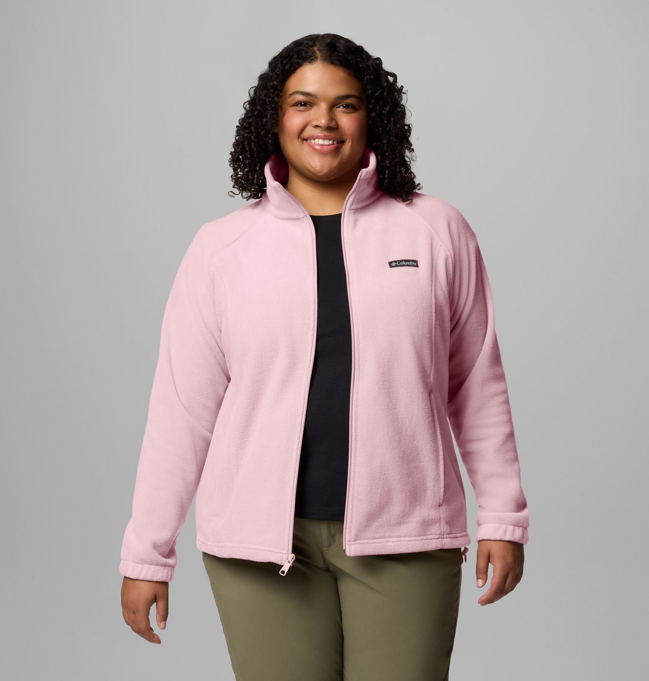 Women's Benton Springs™ Full Zip Fleece Jacket - Plus Size | 606 | 1X 6