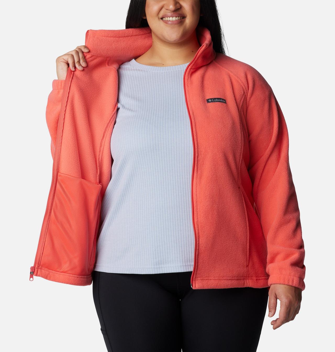 Women's Benton Springs™ Full Zip Fleece Jacket - Plus Size 5