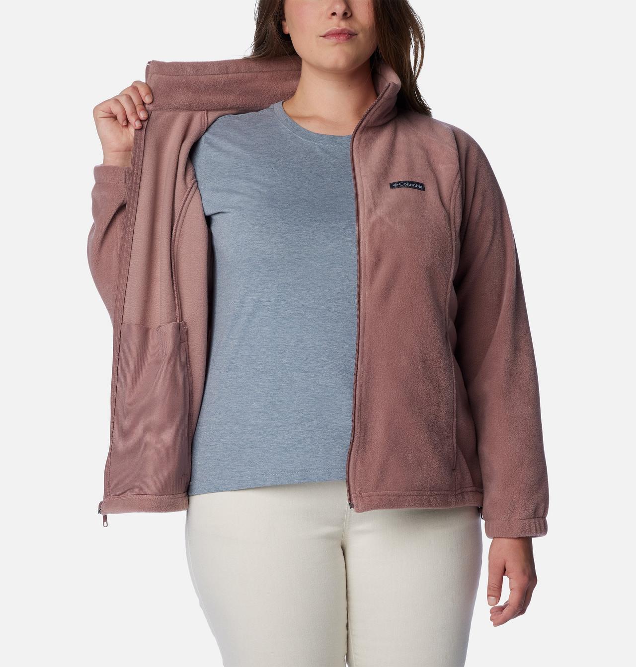 Women's Benton Springs™ Full Zip Fleece Jacket - Plus Size 5