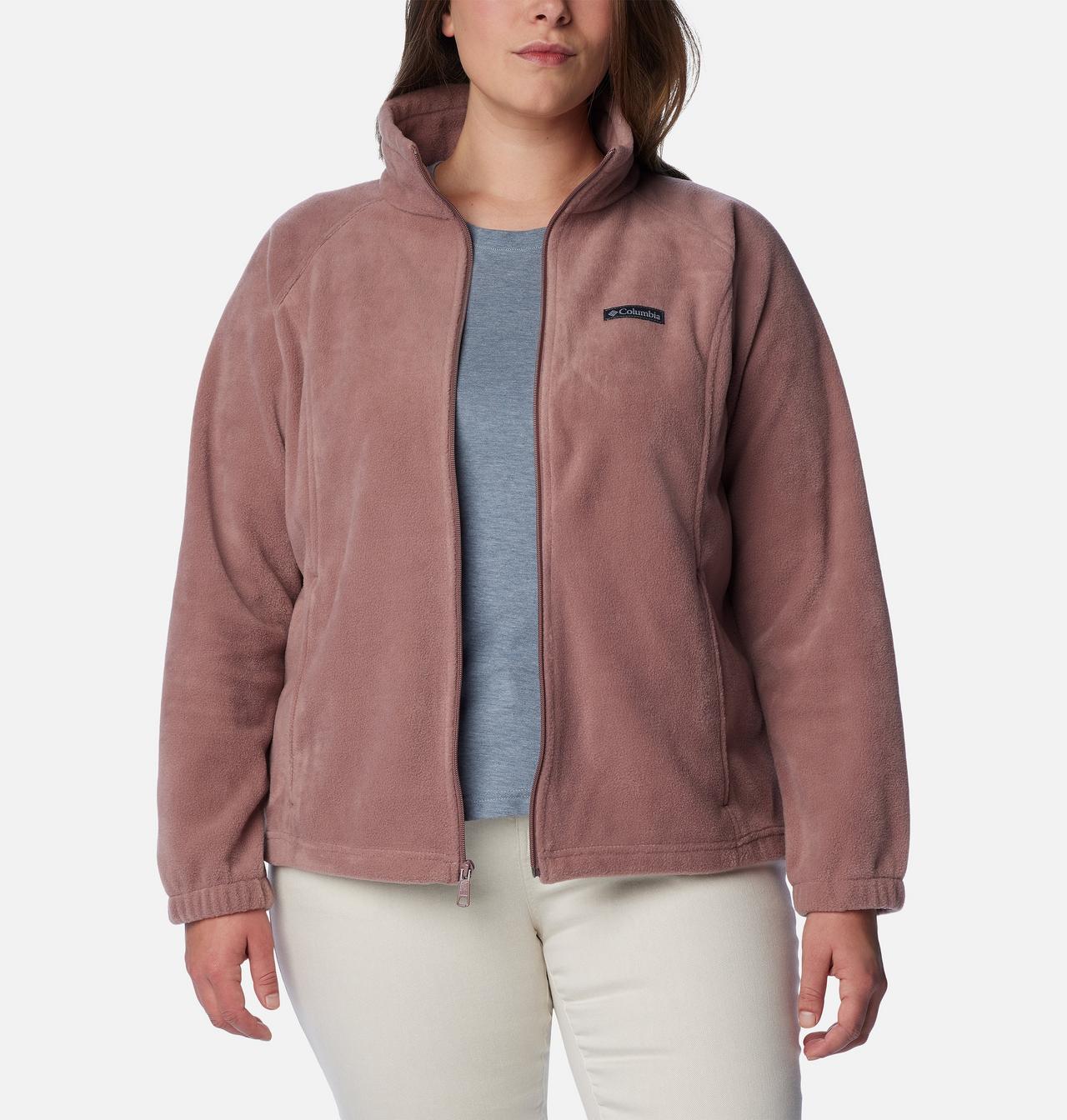 Women's Benton Springs™ Full Zip Fleece Jacket - Plus Size 7