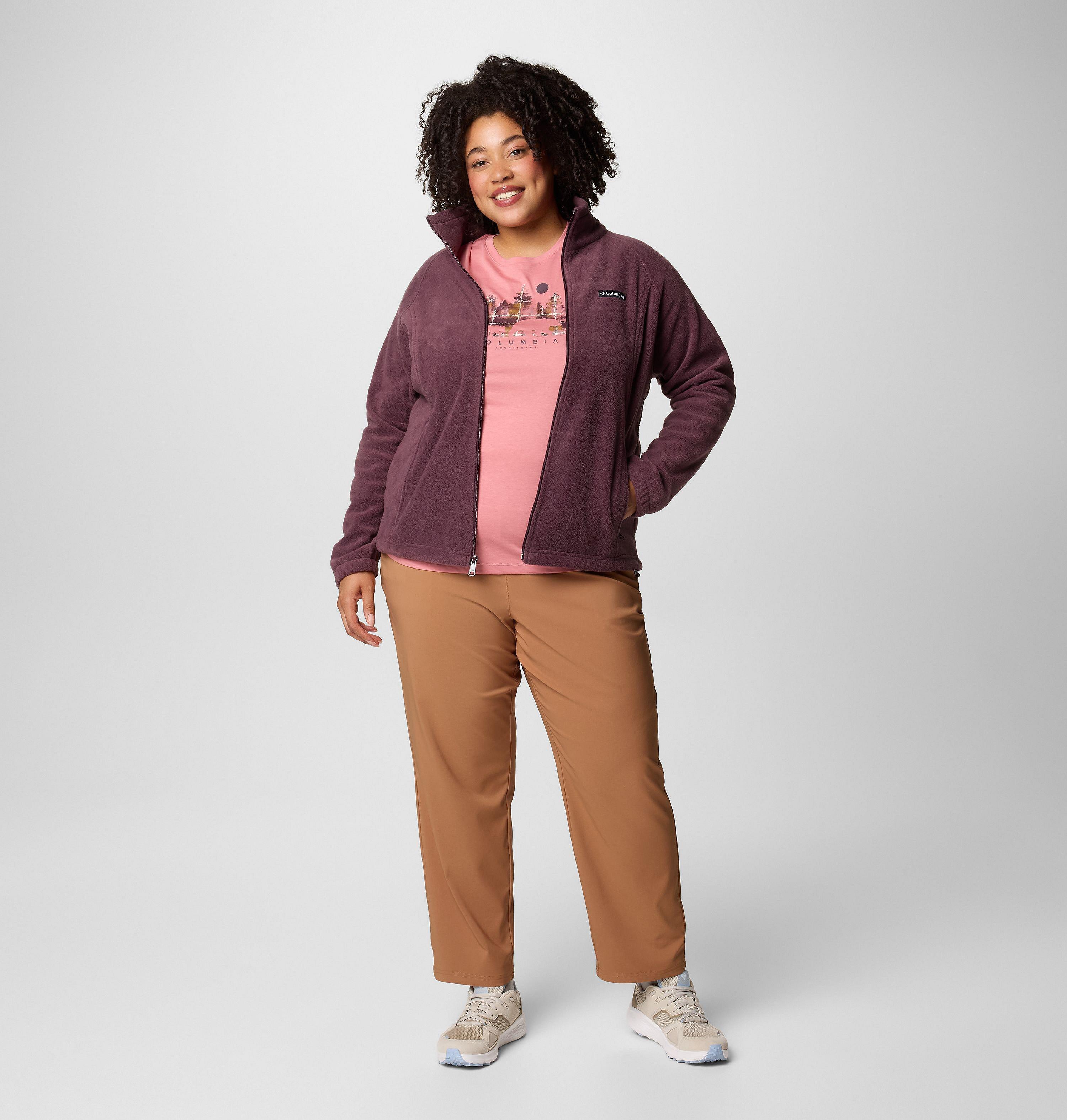 Women's Benton Springs Full Zip Fleece Jacket - Plus Size 3