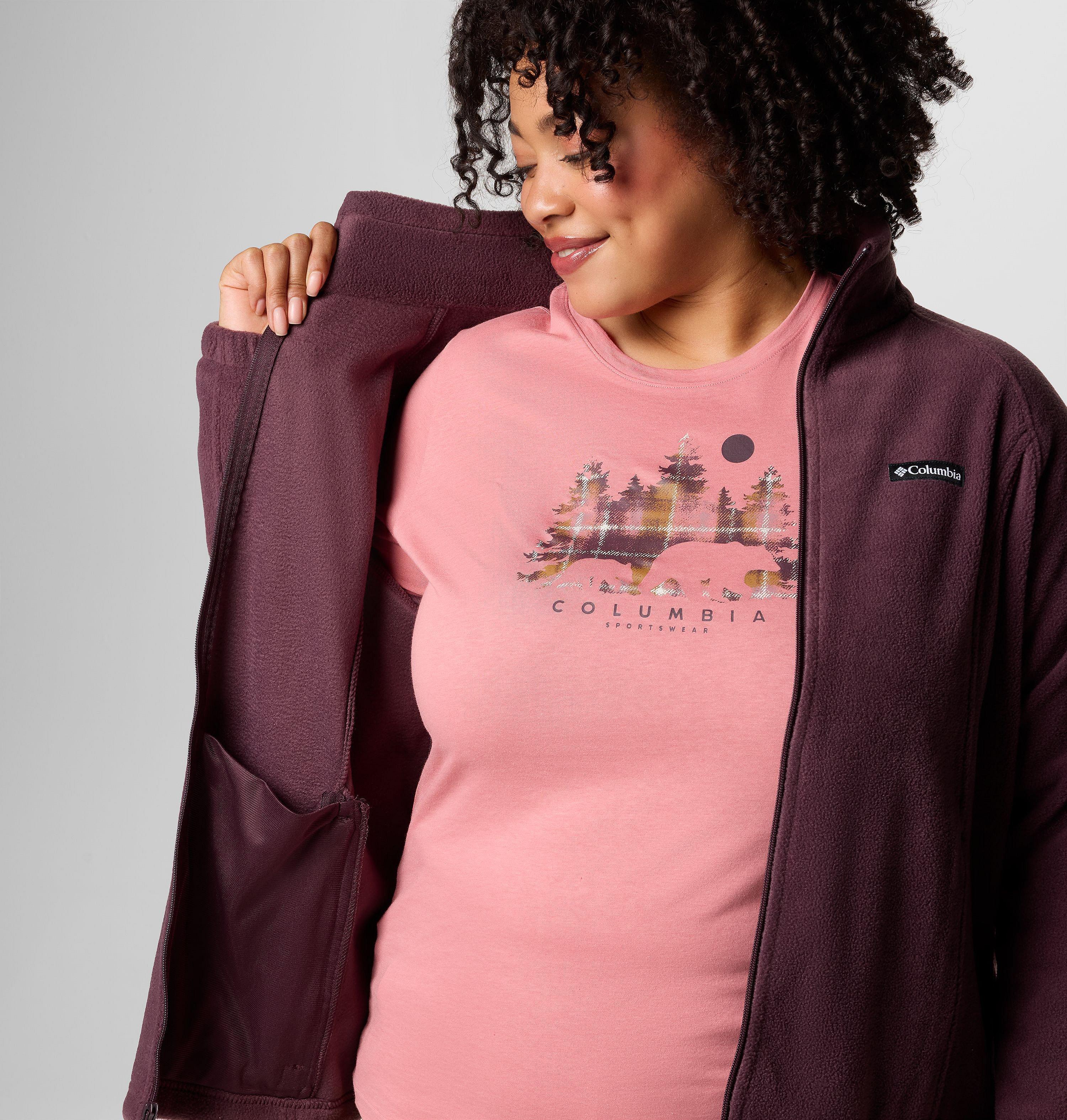 Women's Benton Springs Full Zip Fleece Jacket - Plus Size 7