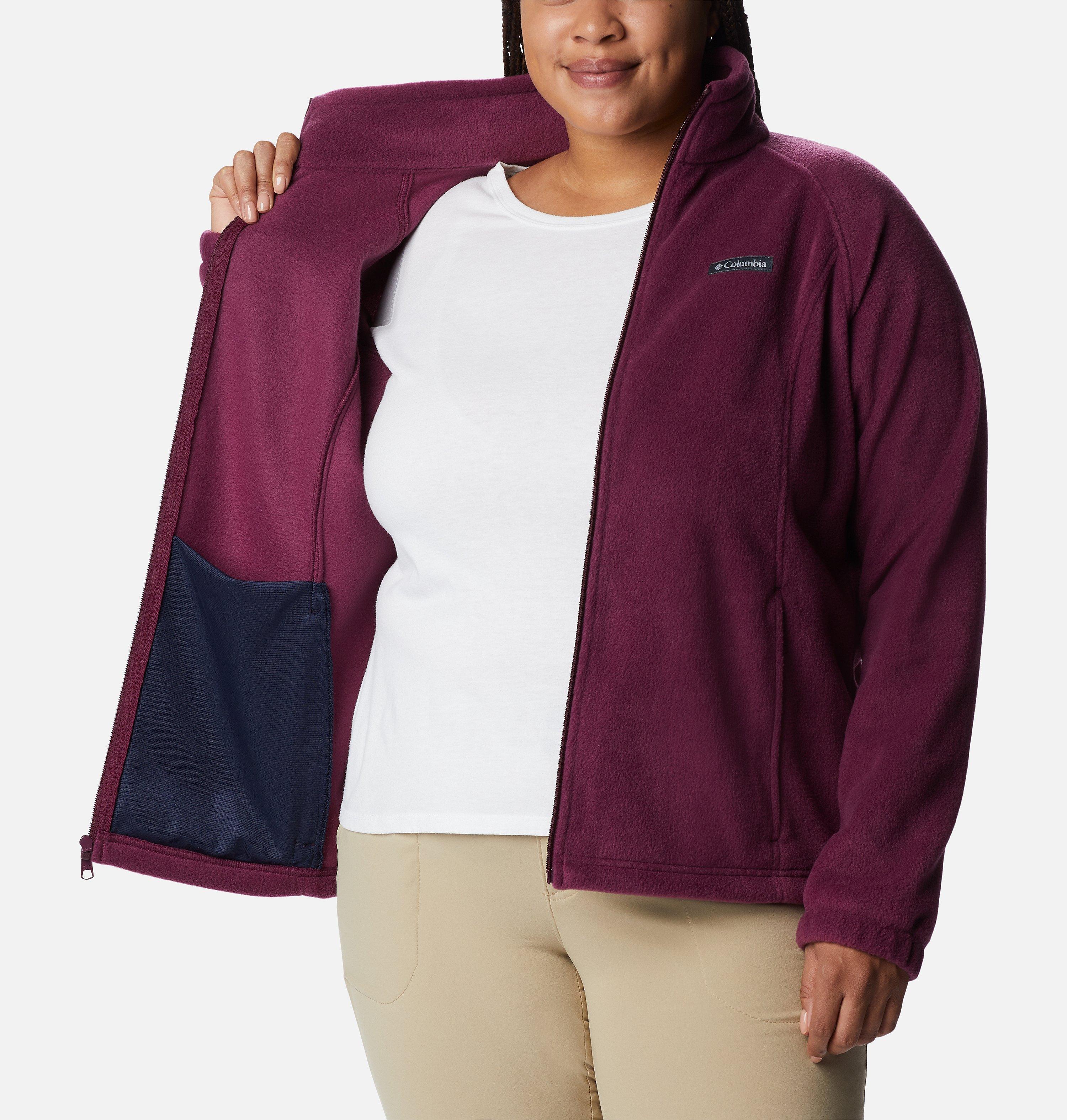 Women's Benton Springs Full Zip Fleece Jacket - Plus Size 5