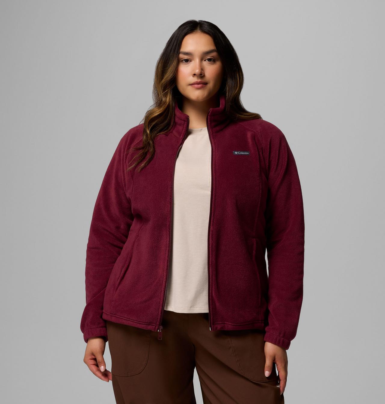 Women's Benton Springs™ Full Zip Fleece Jacket - Plus Size | 625 | 1X 5