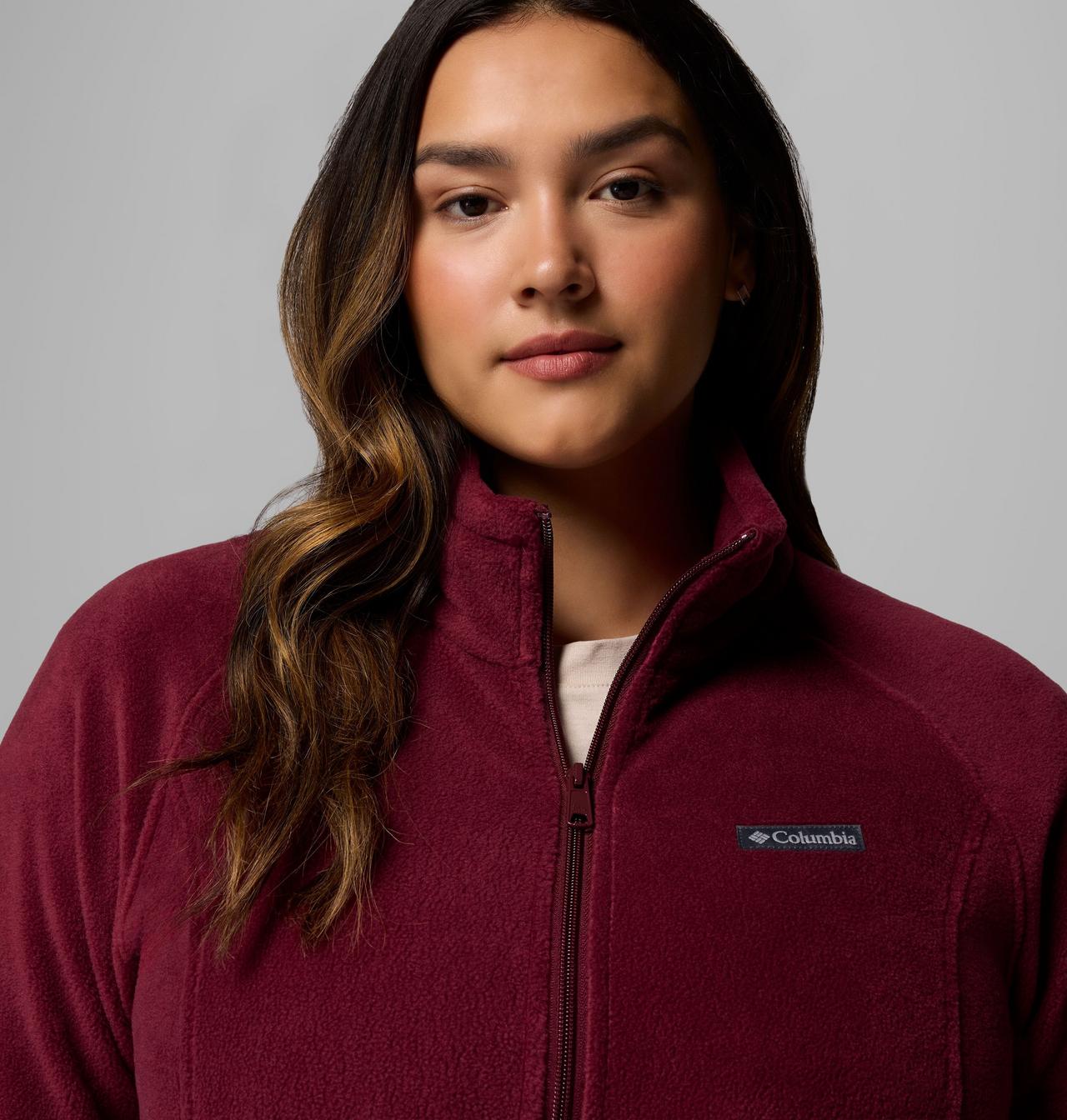 Women's Benton Springs™ Full Zip Fleece Jacket - Plus Size | 625 | 1X 6