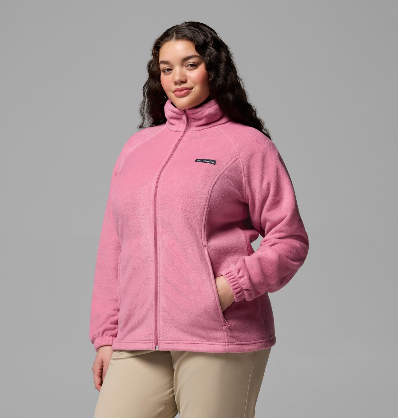 Women's Benton Springs™ Full Zip Fleece Jacket - Plus Size | 662 | 3X 4