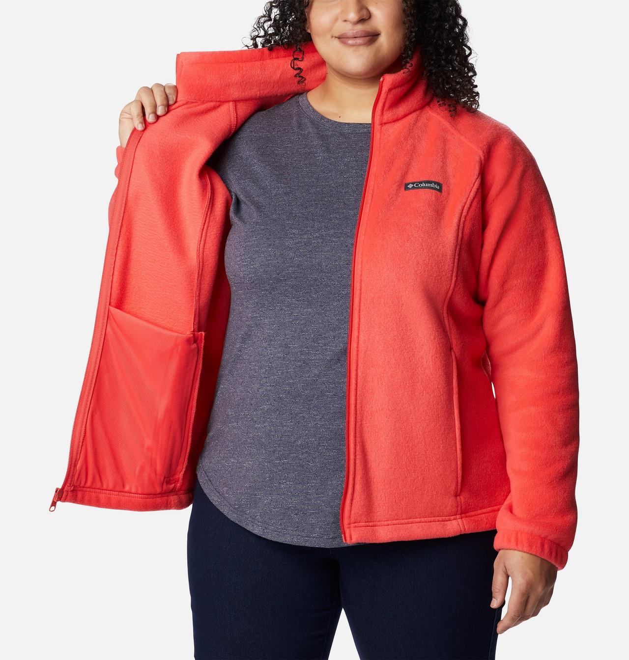 Women's Benton Springs™ Full Zip Fleece Jacket - Plus Size 5