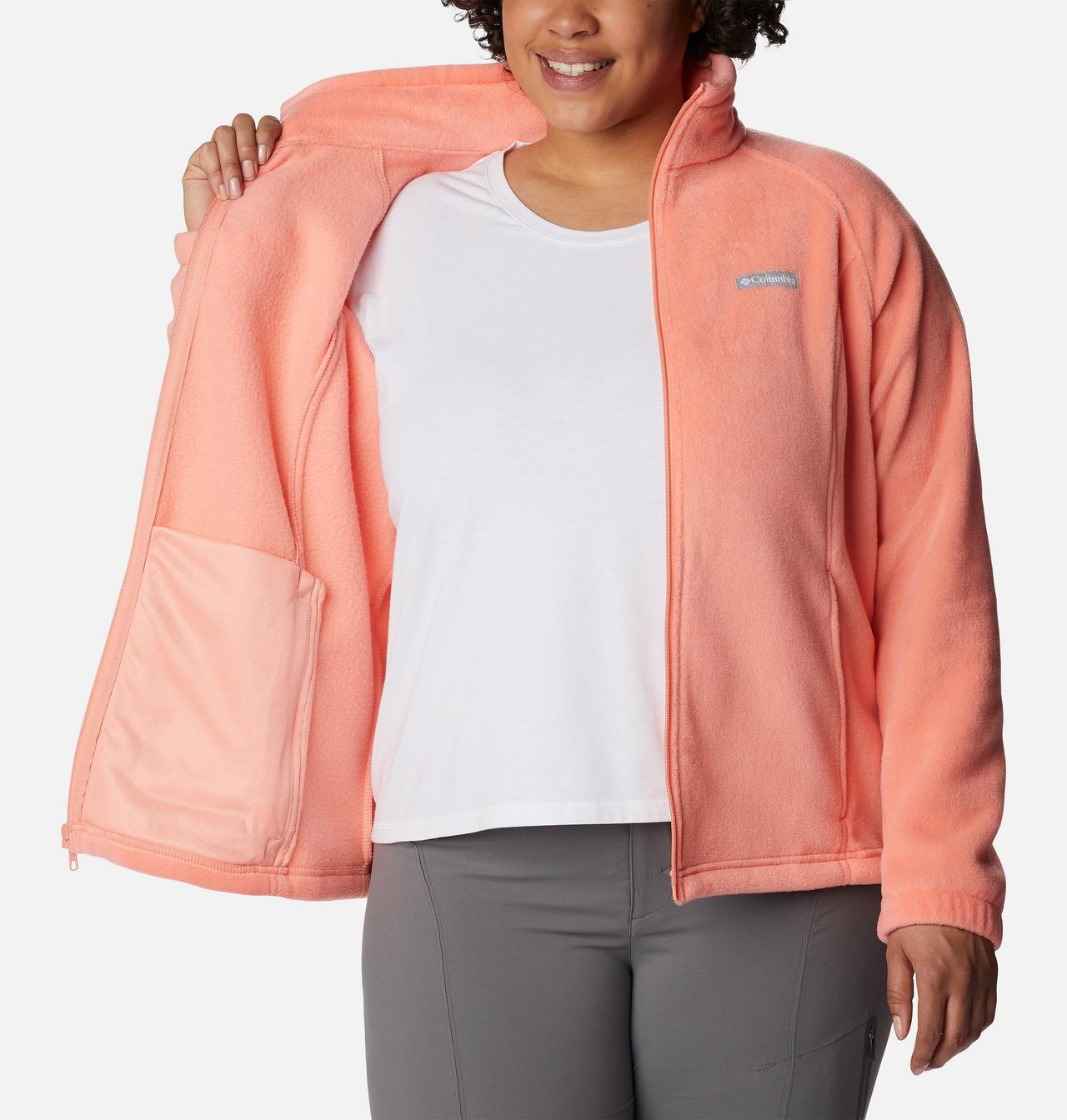 Women's Benton Springs™ Full Zip Fleece Jacket - Plus Size 5