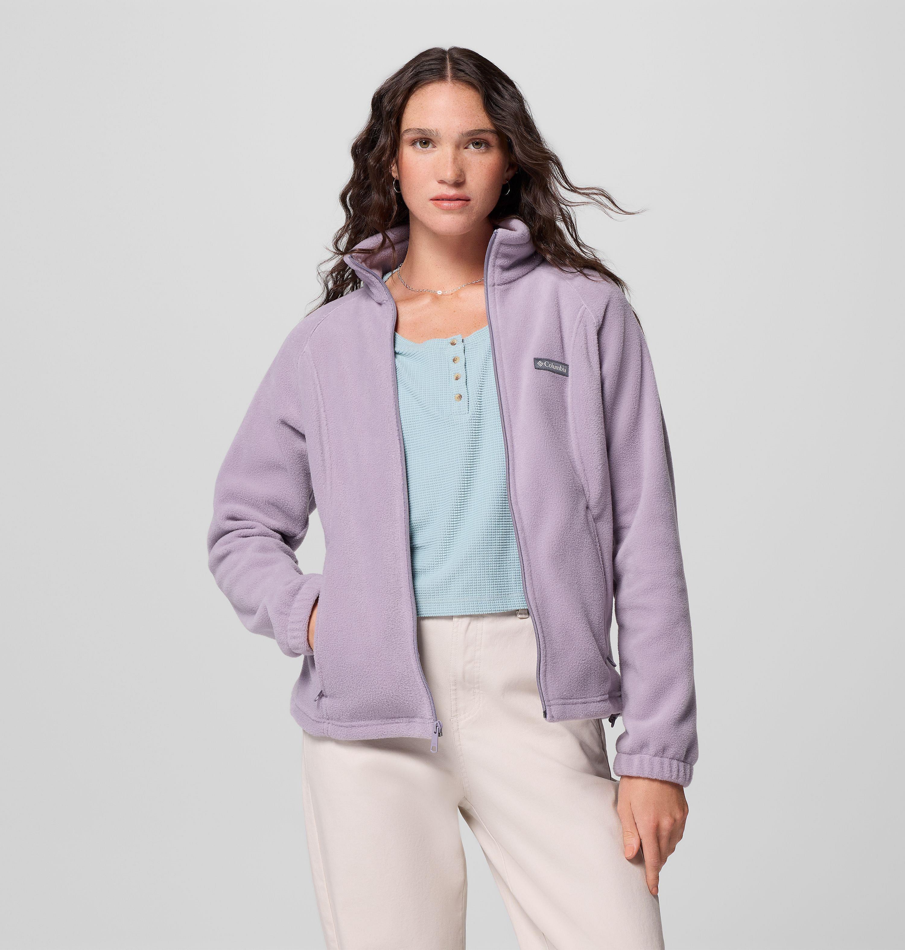 Women's Benton Springs Full Zip Fleece Jacket - Petite | 554 | PXL 1